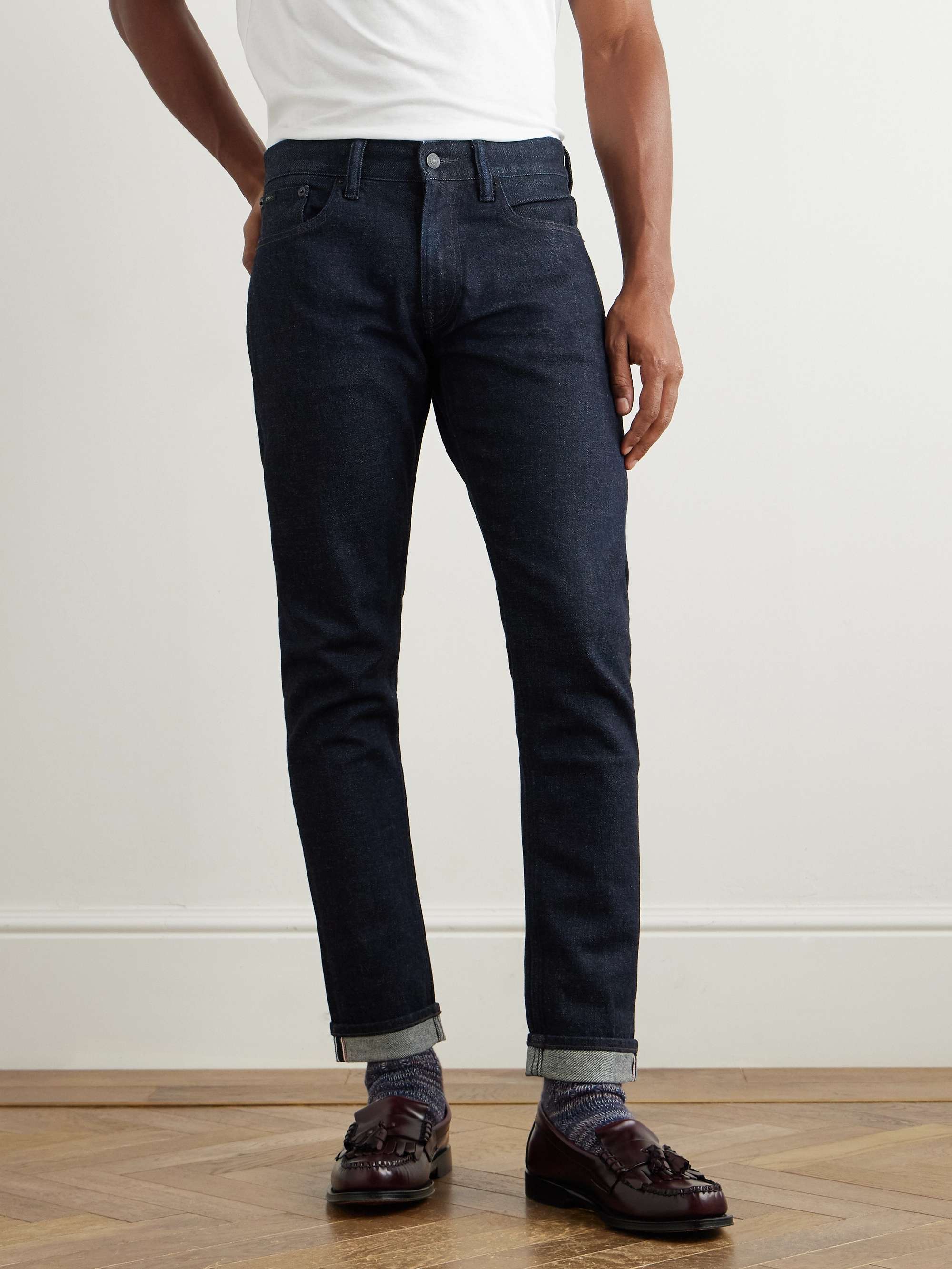Parkside Active Slim-Fit Tapered Selvedge Jeans view