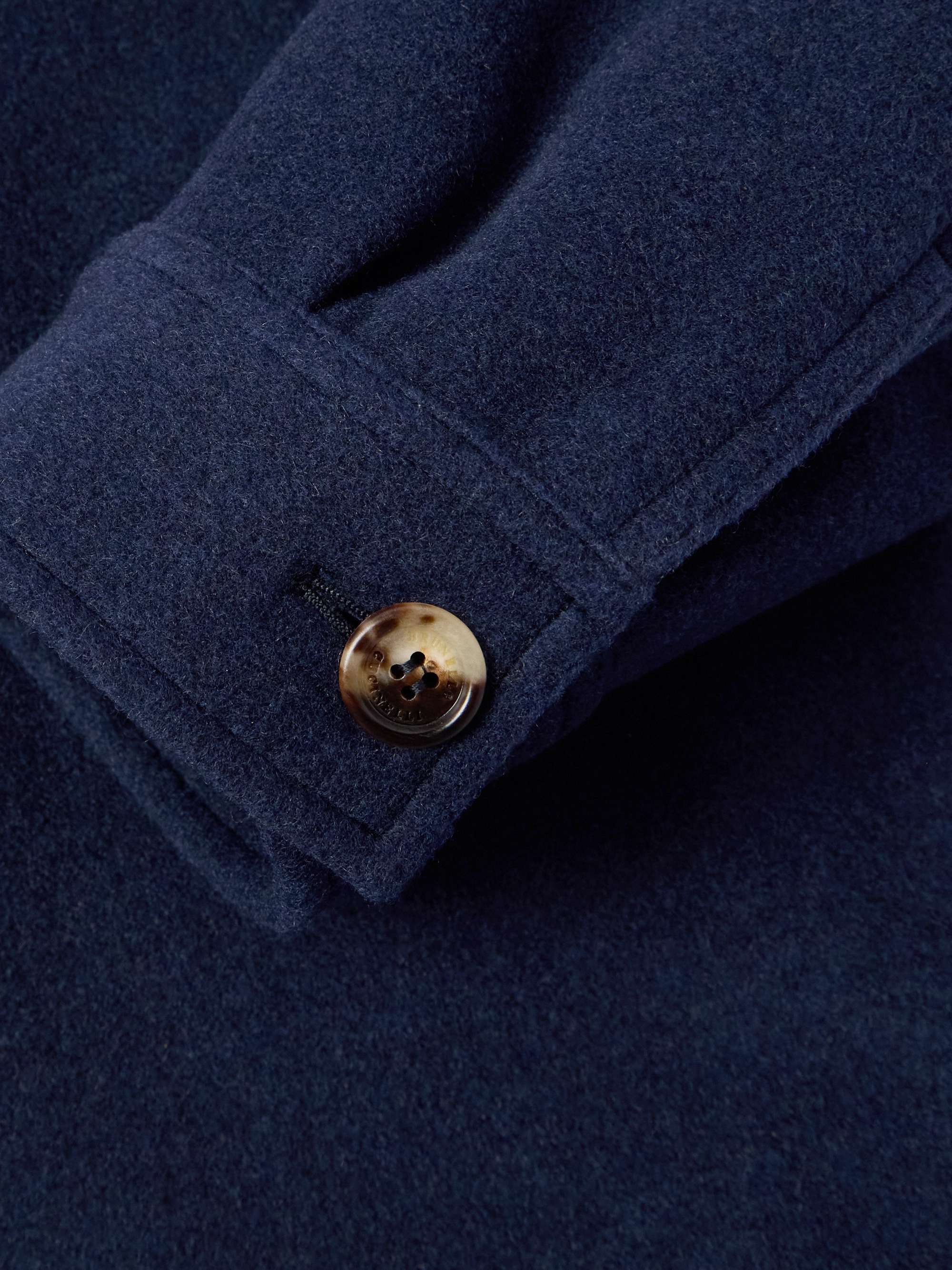 Cashmere-Felt Overshirt view