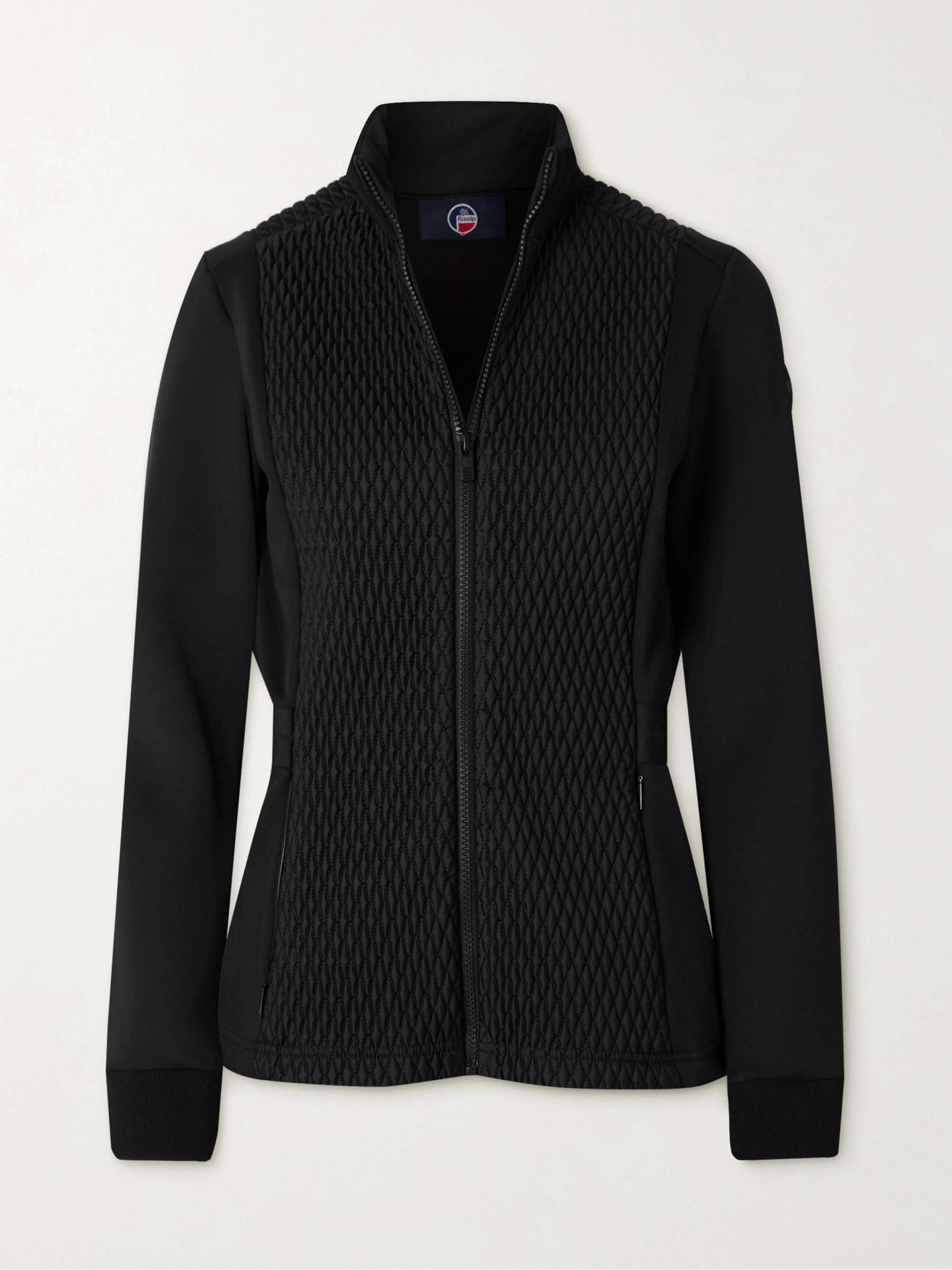 Meryl quilted paneled stretch-jersey ski jacket view