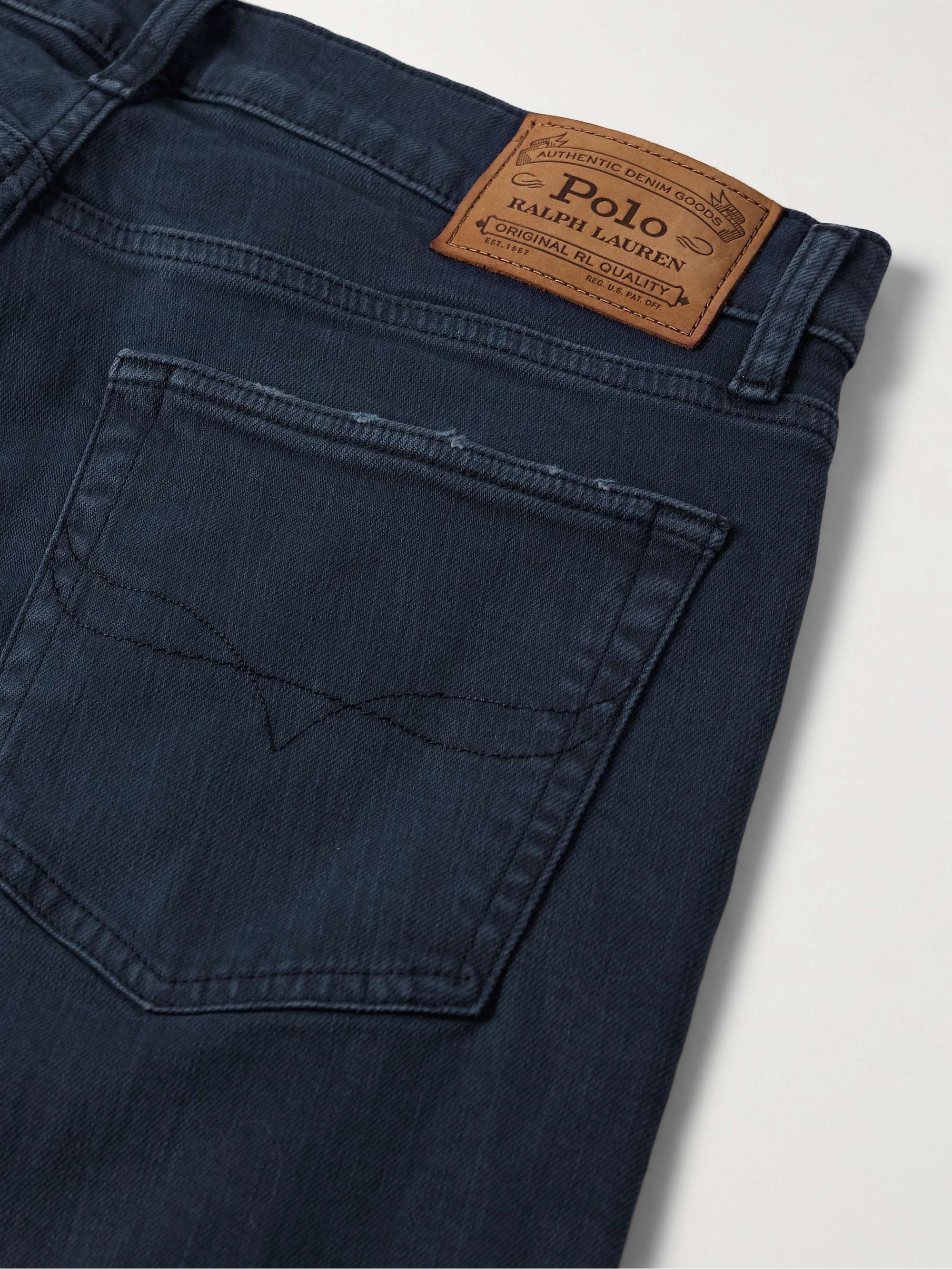 Sullivan Distressed Slim-Fit Jeans view