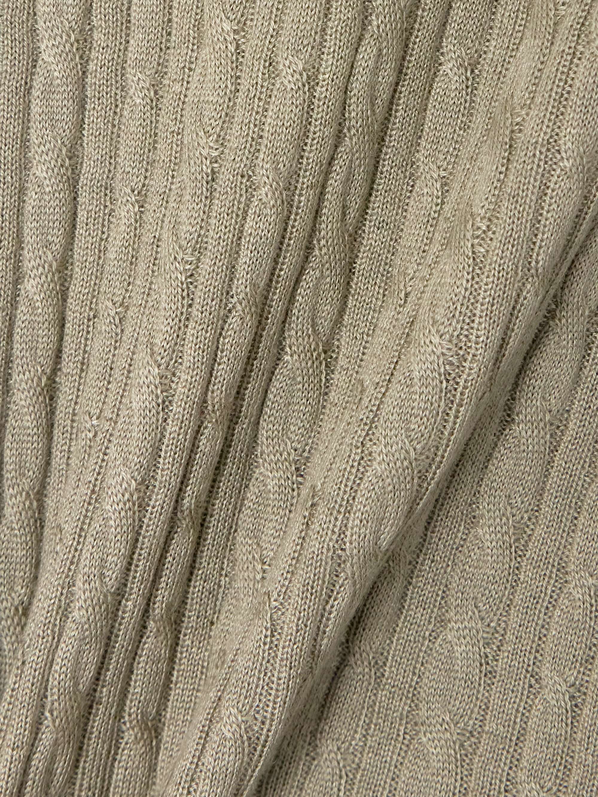 Rimella cable-knit cashmere and silk-blend T-shirt view