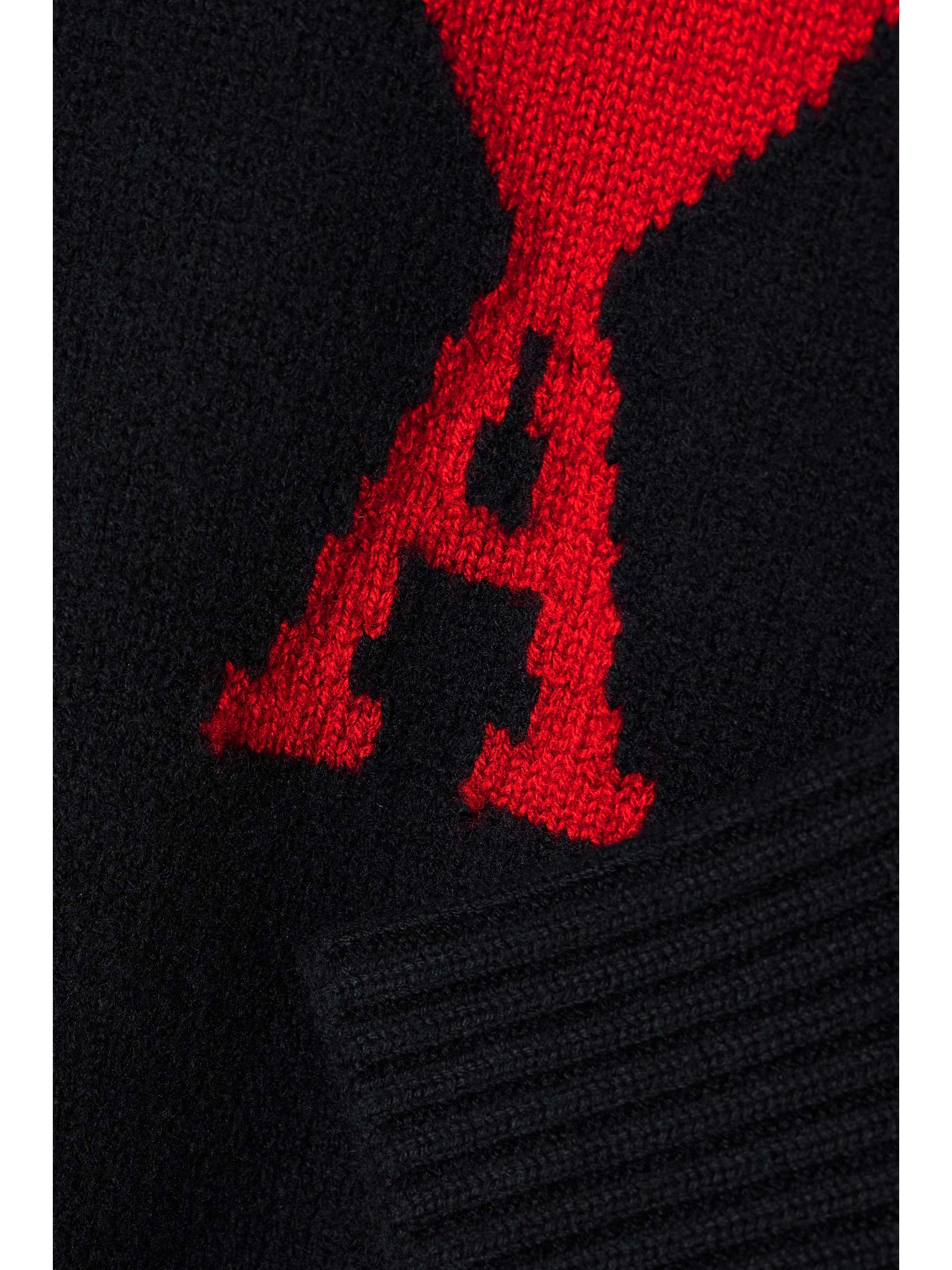 + NET SUSTAIN ADC intarsia merino wool cardigan view