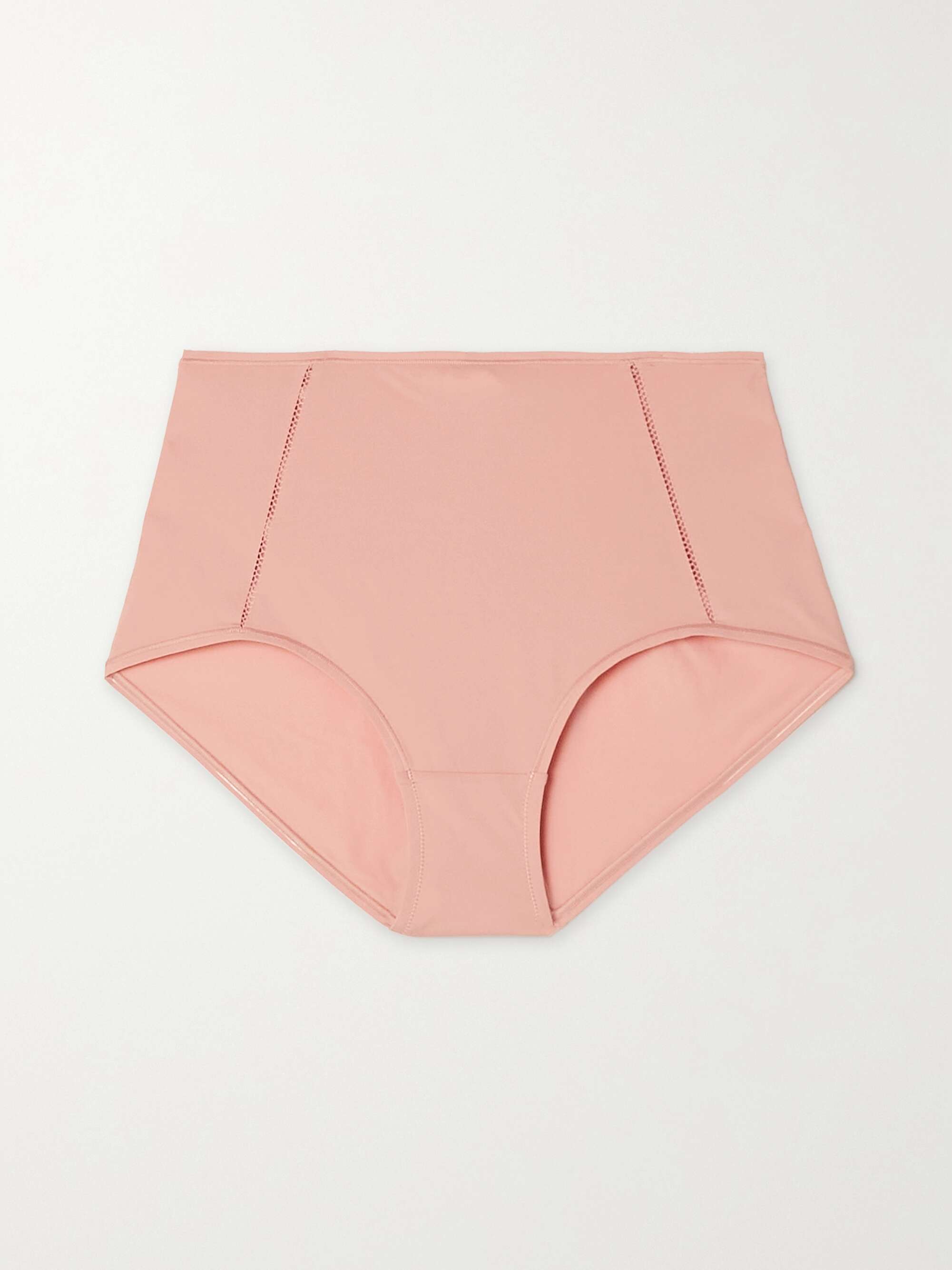 Brina Soyeuse picot-trimmed stretch-jersey briefs view