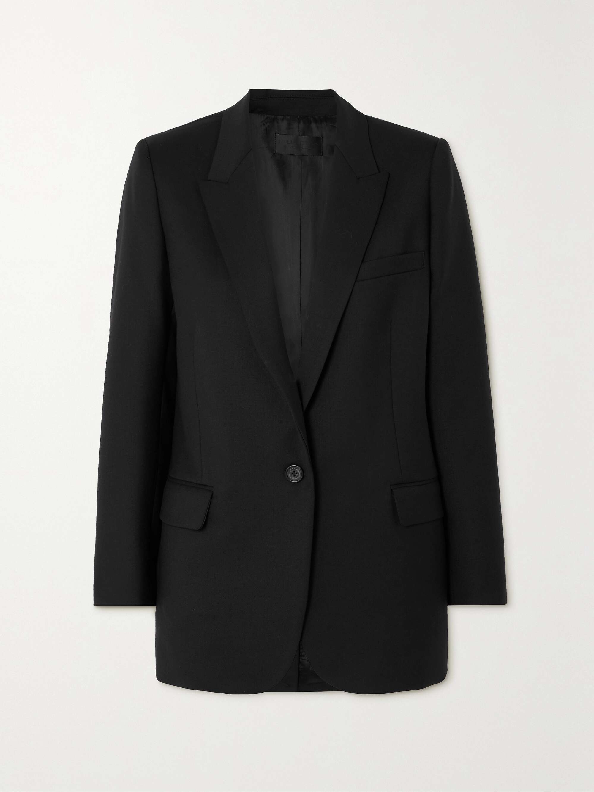 Diane stretch-wool twill blazer view