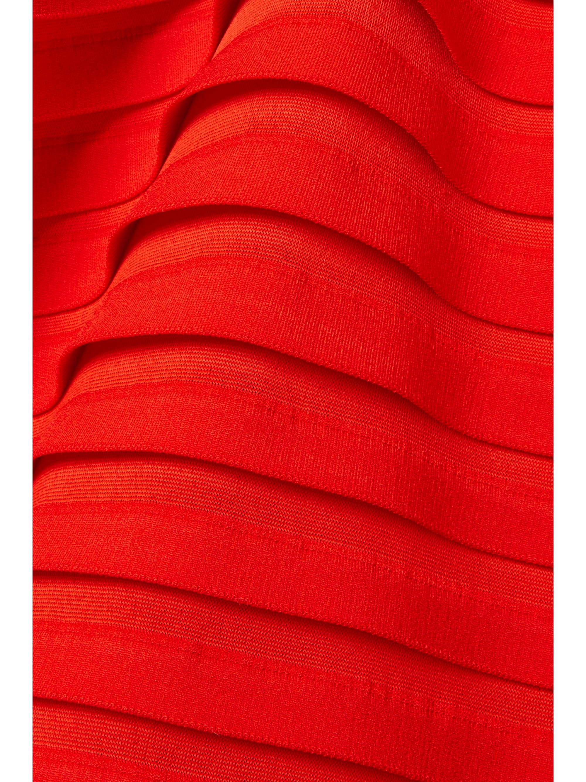 Layered knitted maxi dress view