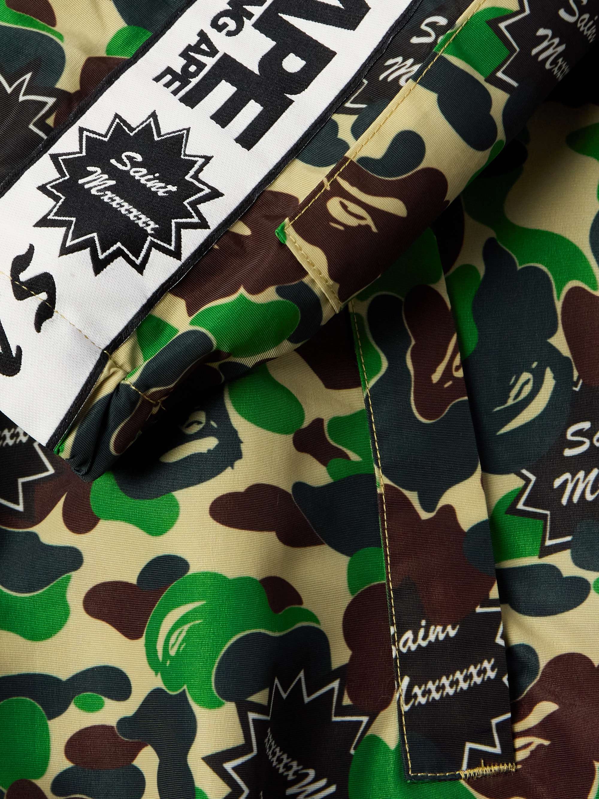 + BAPE® Camouflage-Print Twill Zip-Up Jacket view