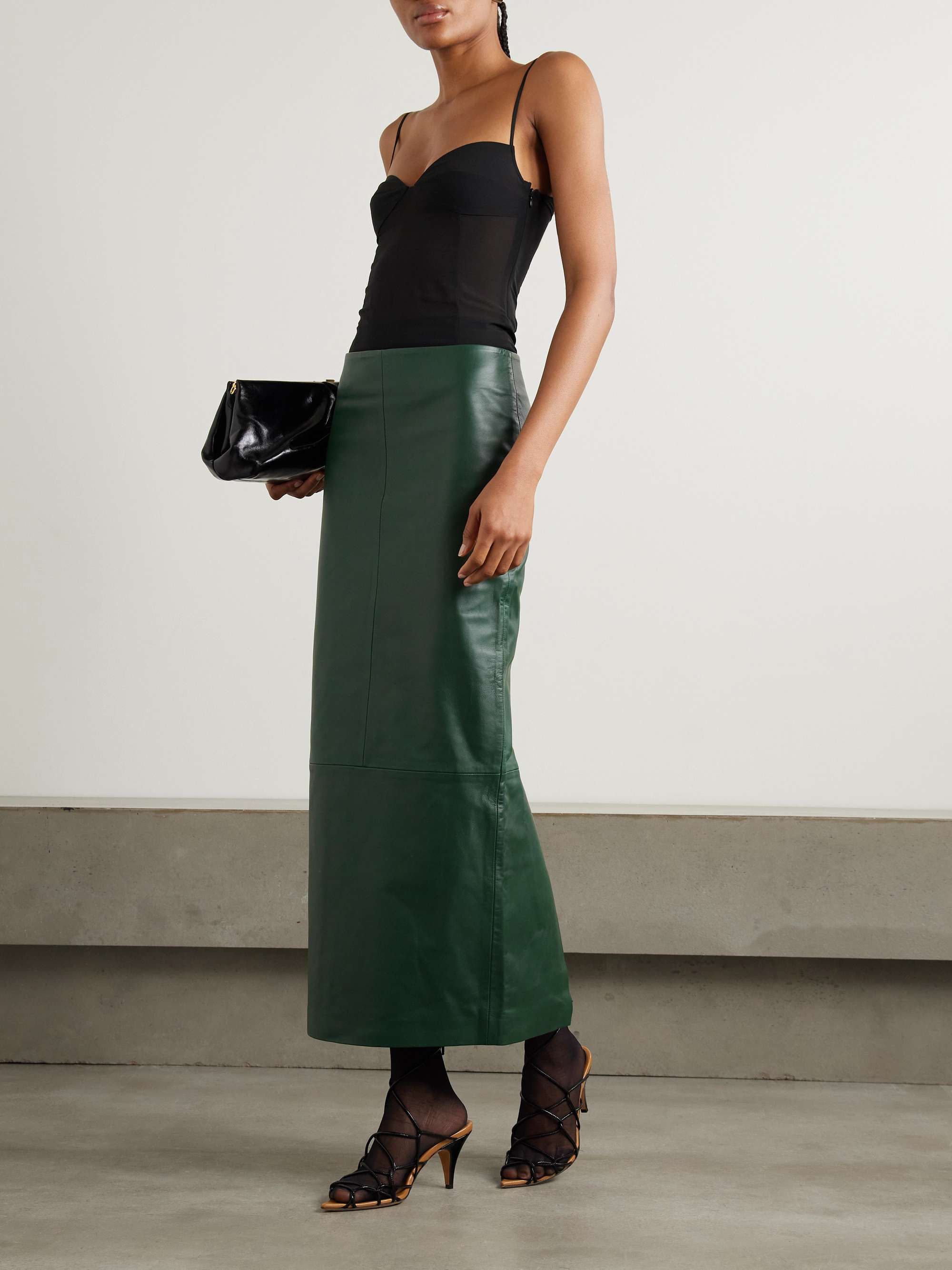 Stretch-silk voile camisole view