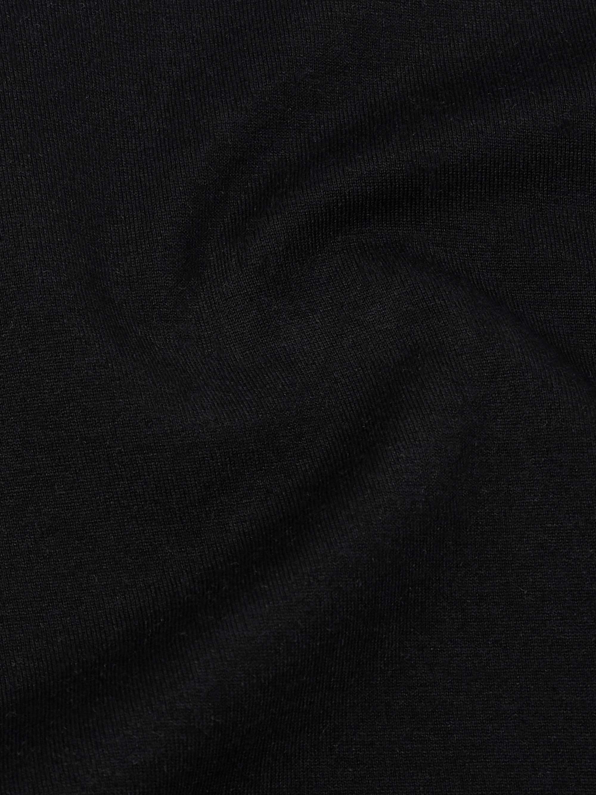 Cotton-Blend Jersey Hoodie view