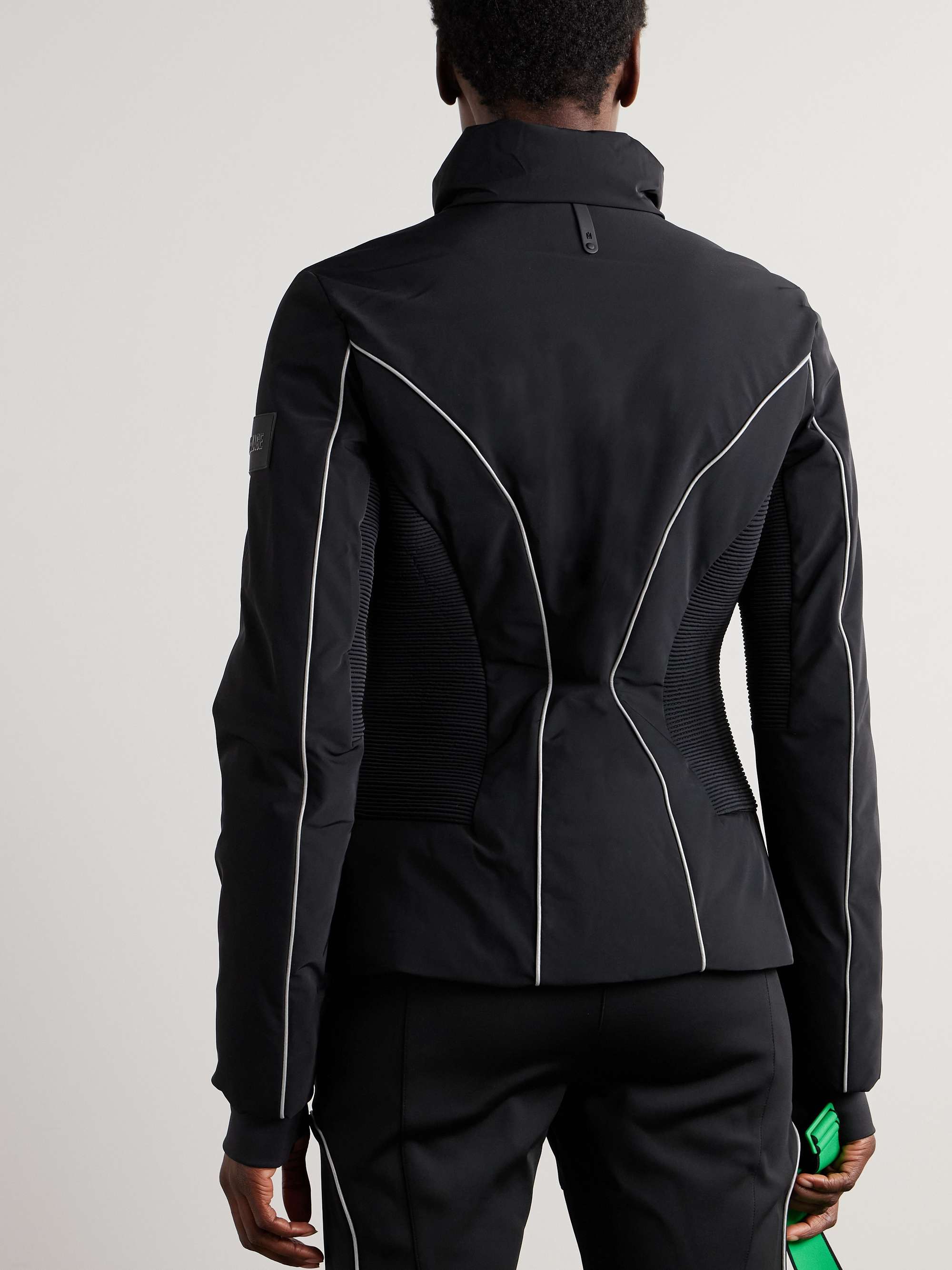 Paneled ski jacket view
