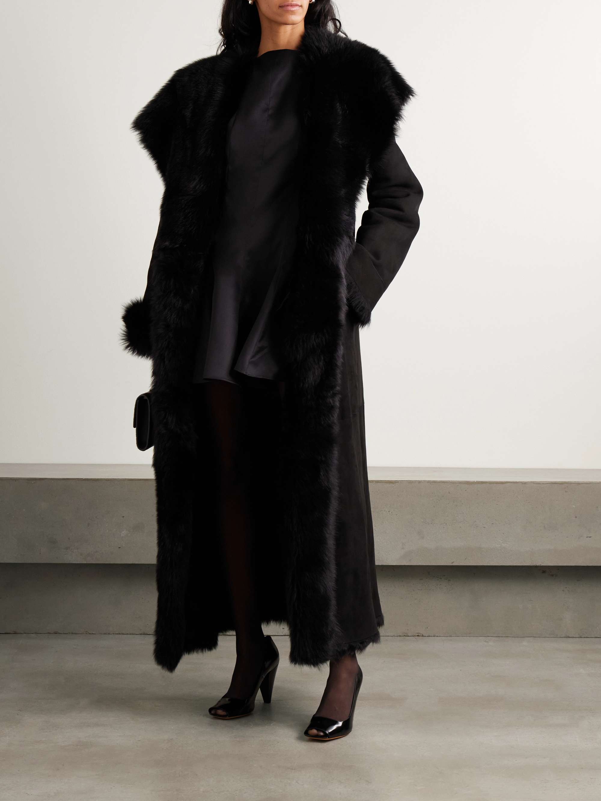 Marlene shearling coat view