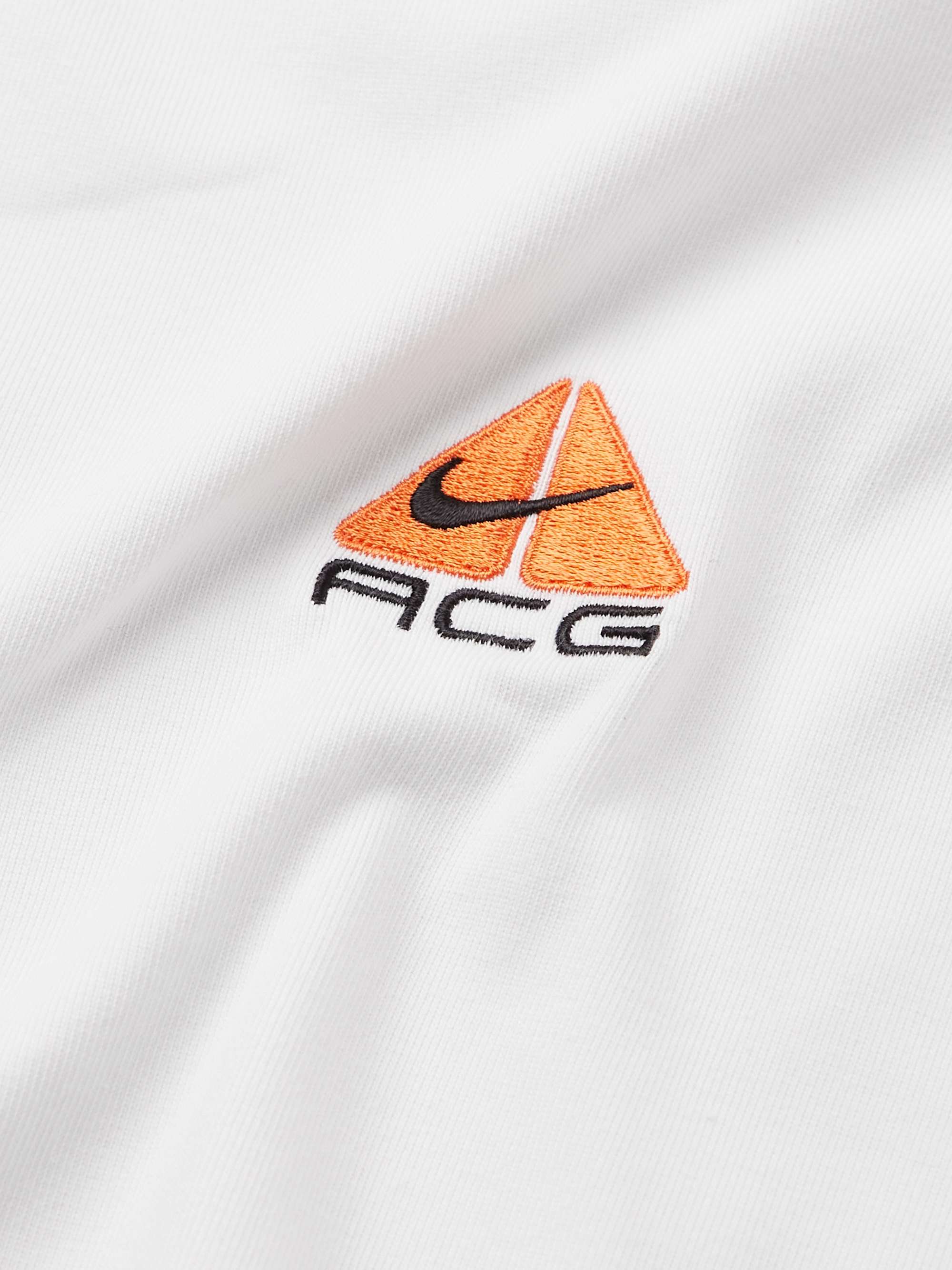 NRG ACG Logo-Embroidered Jersey T-Shirt view