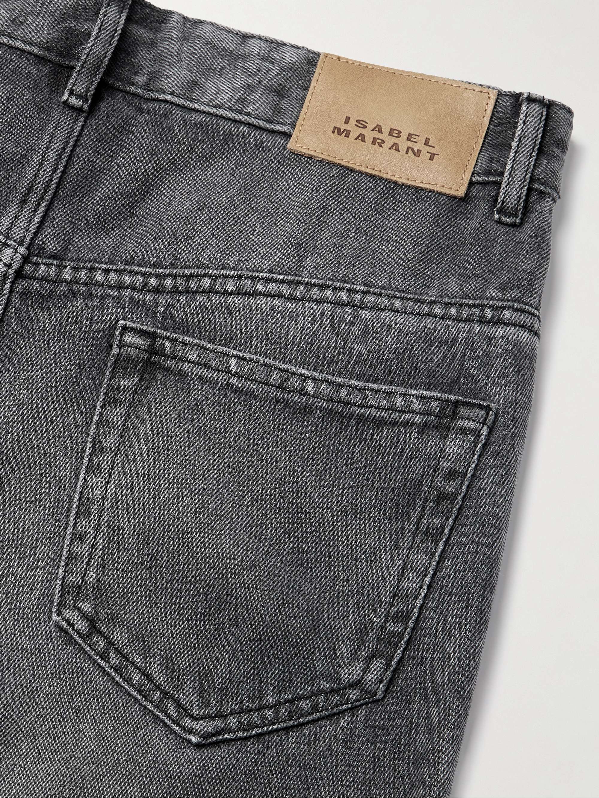 Belvira high-rise straight-leg jeans view