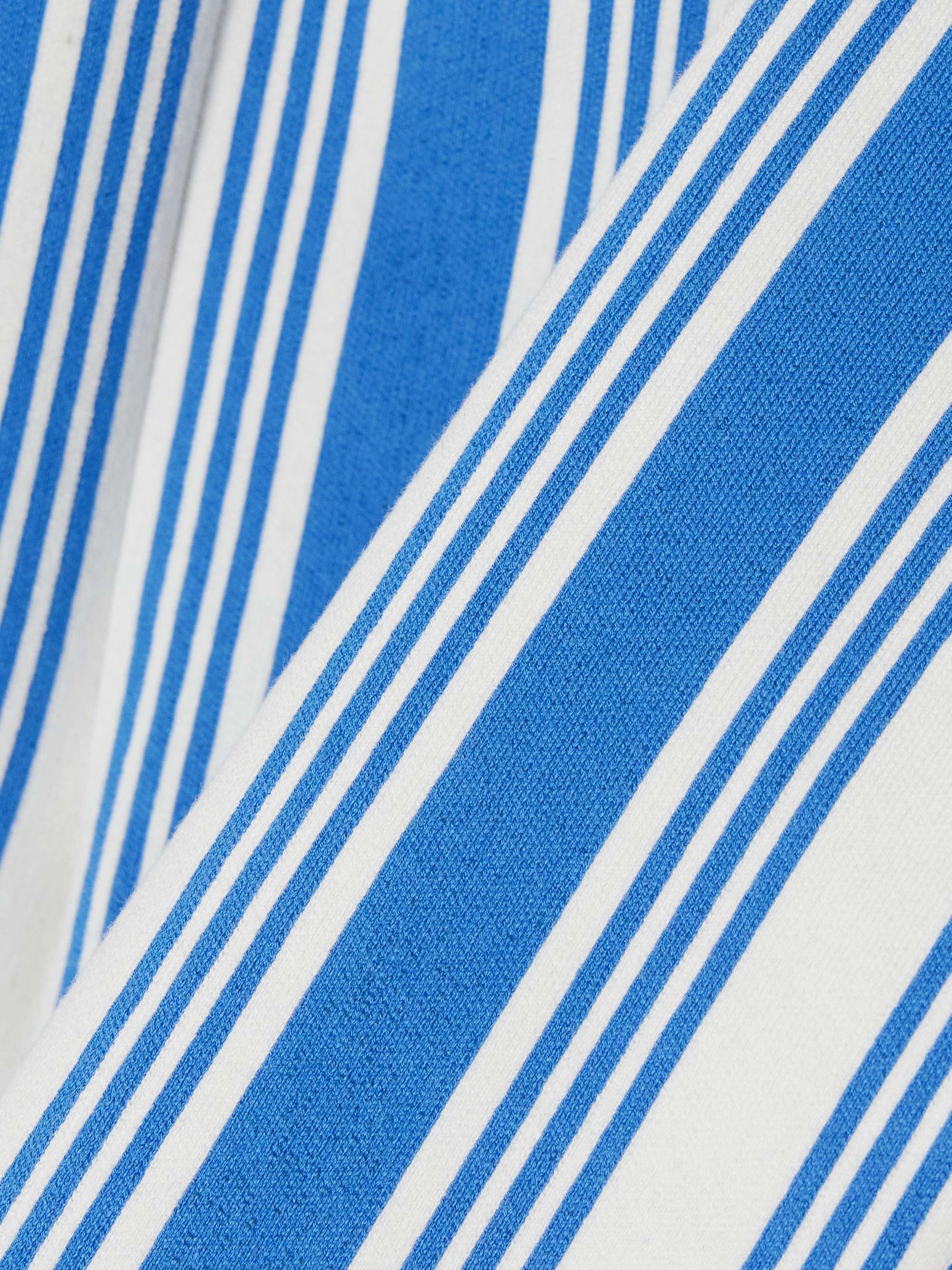 Savannah striped cotton-blend shorts view