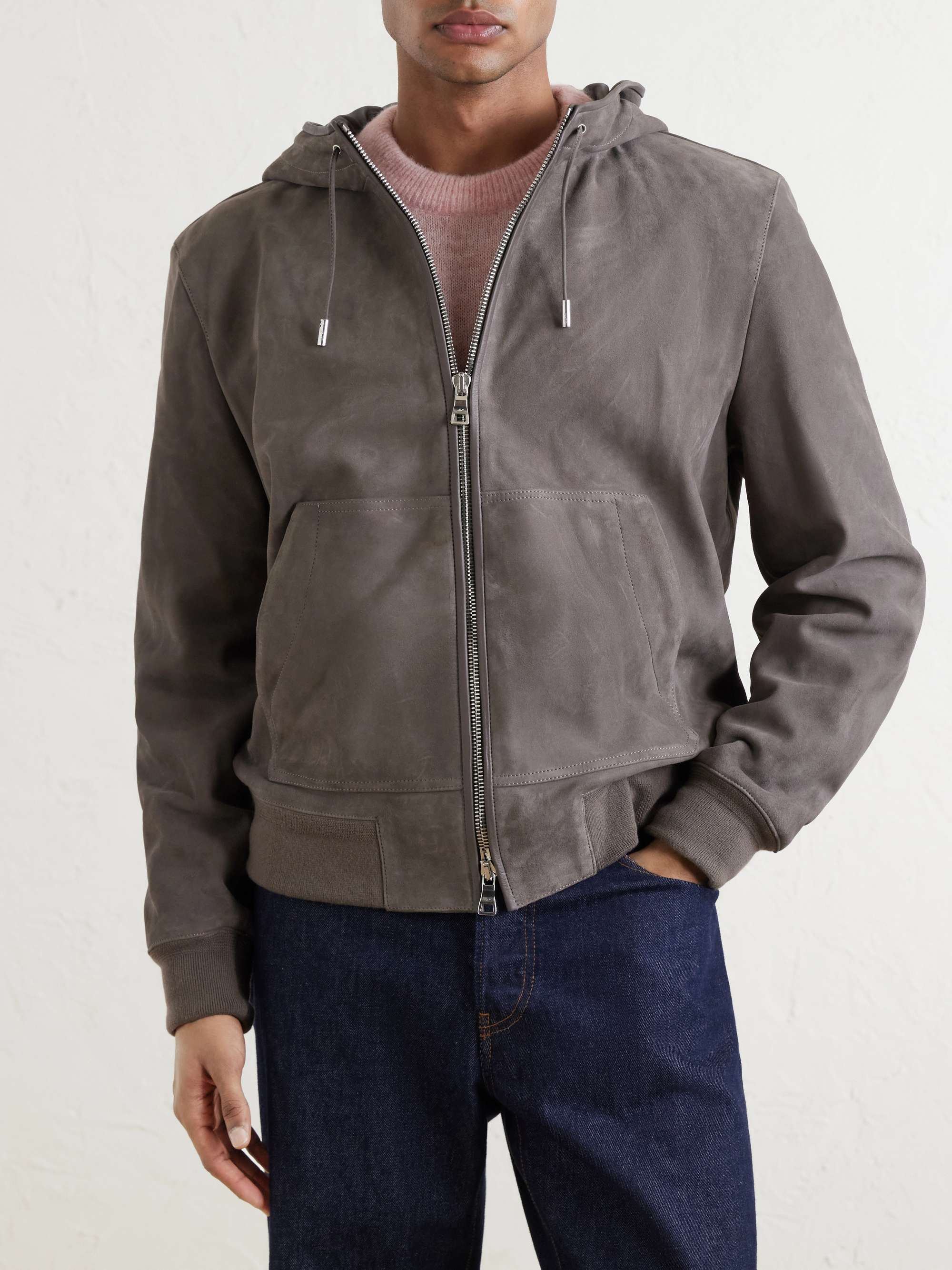 Suede Hoodie view