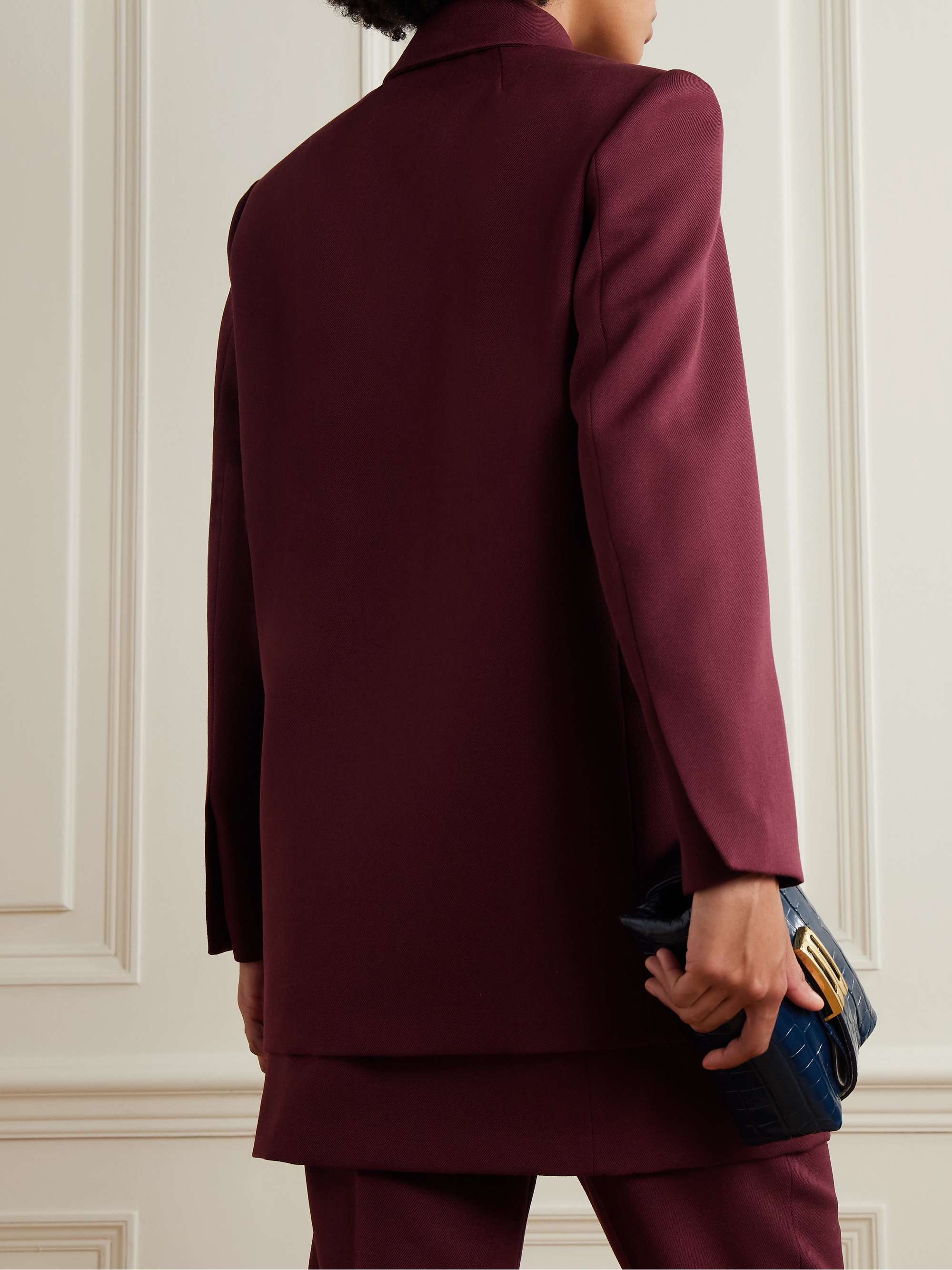 Klara wool-twill jacket view