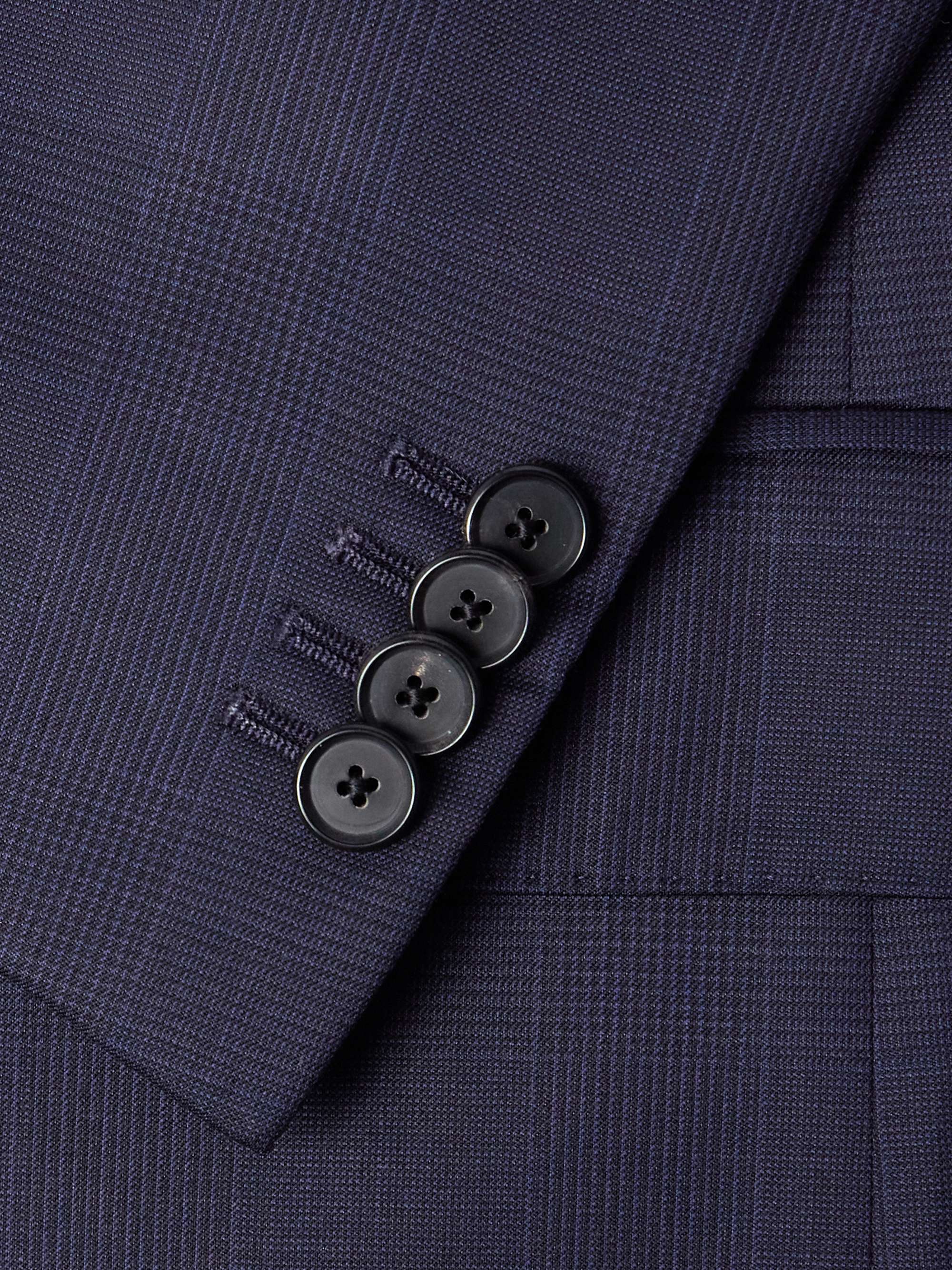 Prince of Wales Checked Wool Suit Jacket view