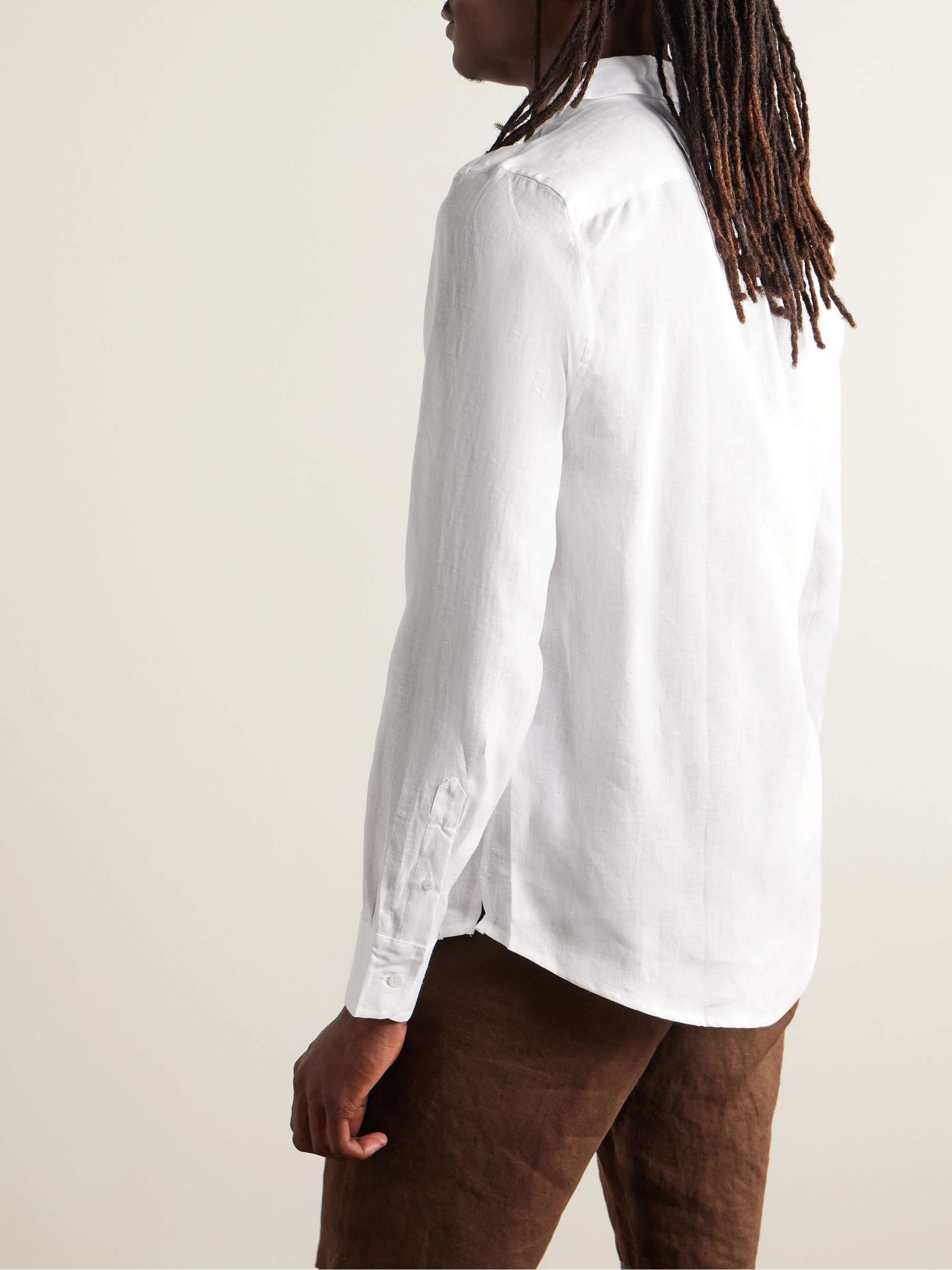 Monaco 1 Linen Shirt view