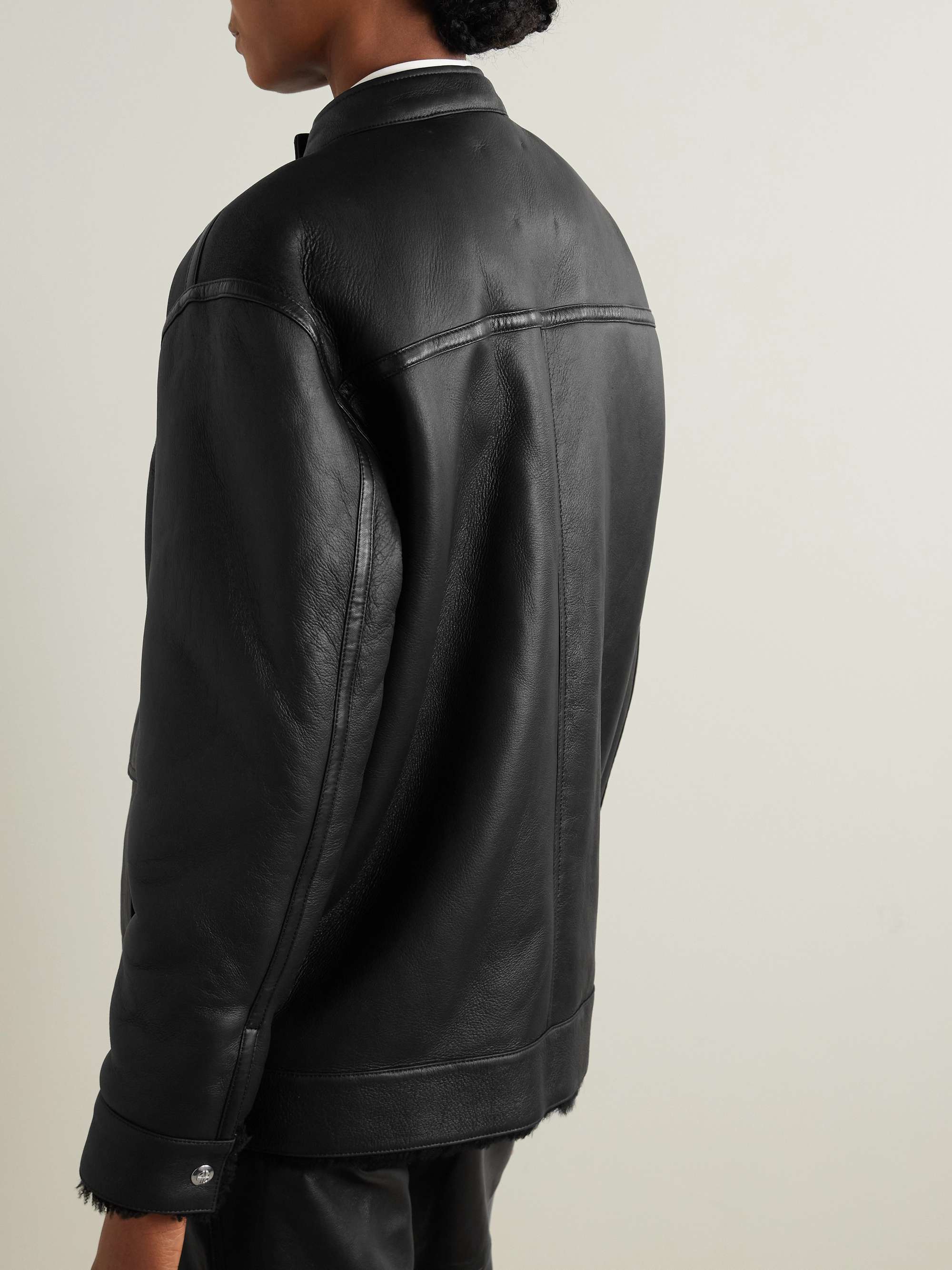 Henry shearling jacket view