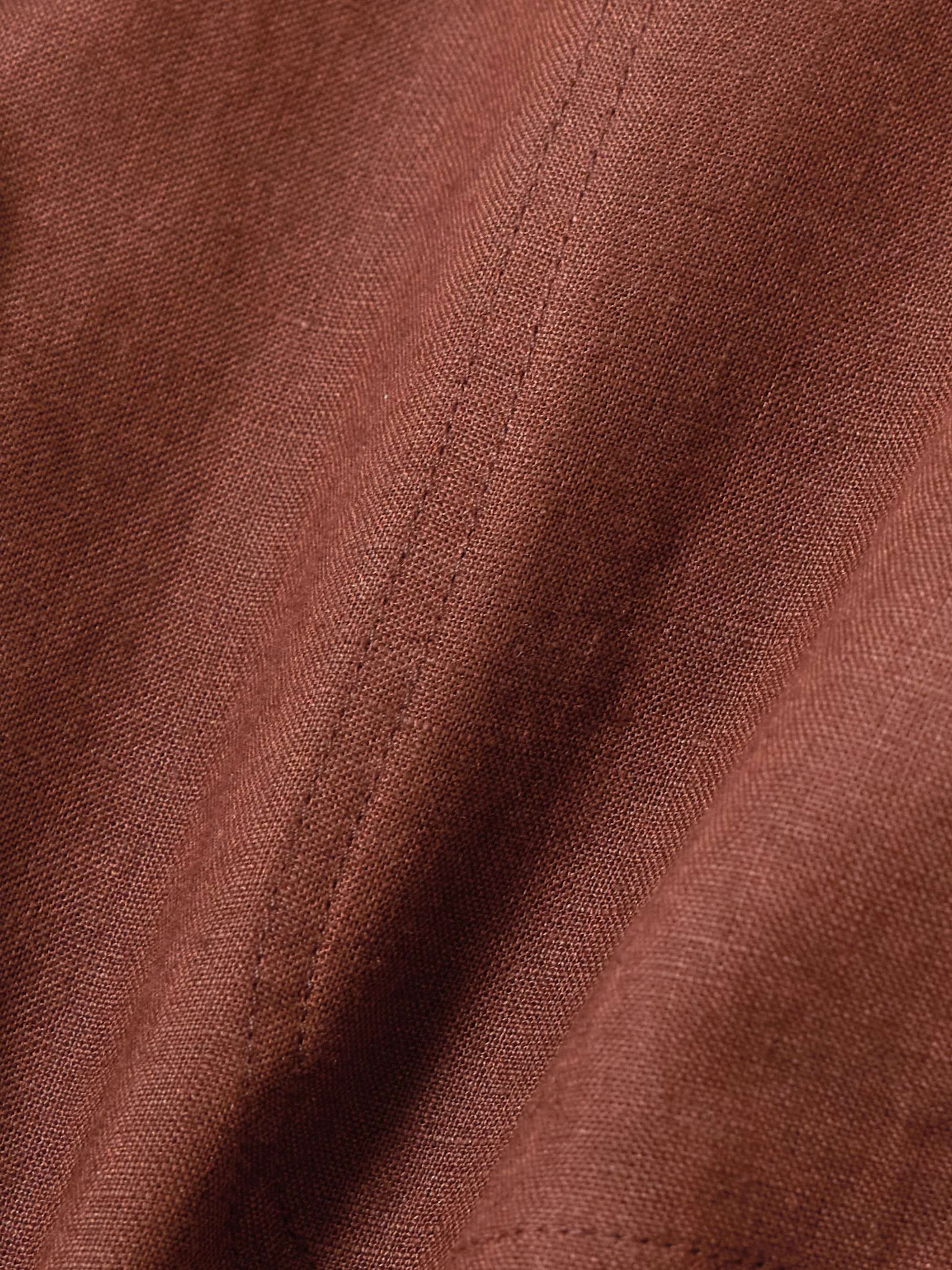 L'Intemporel Correct linen shorts view