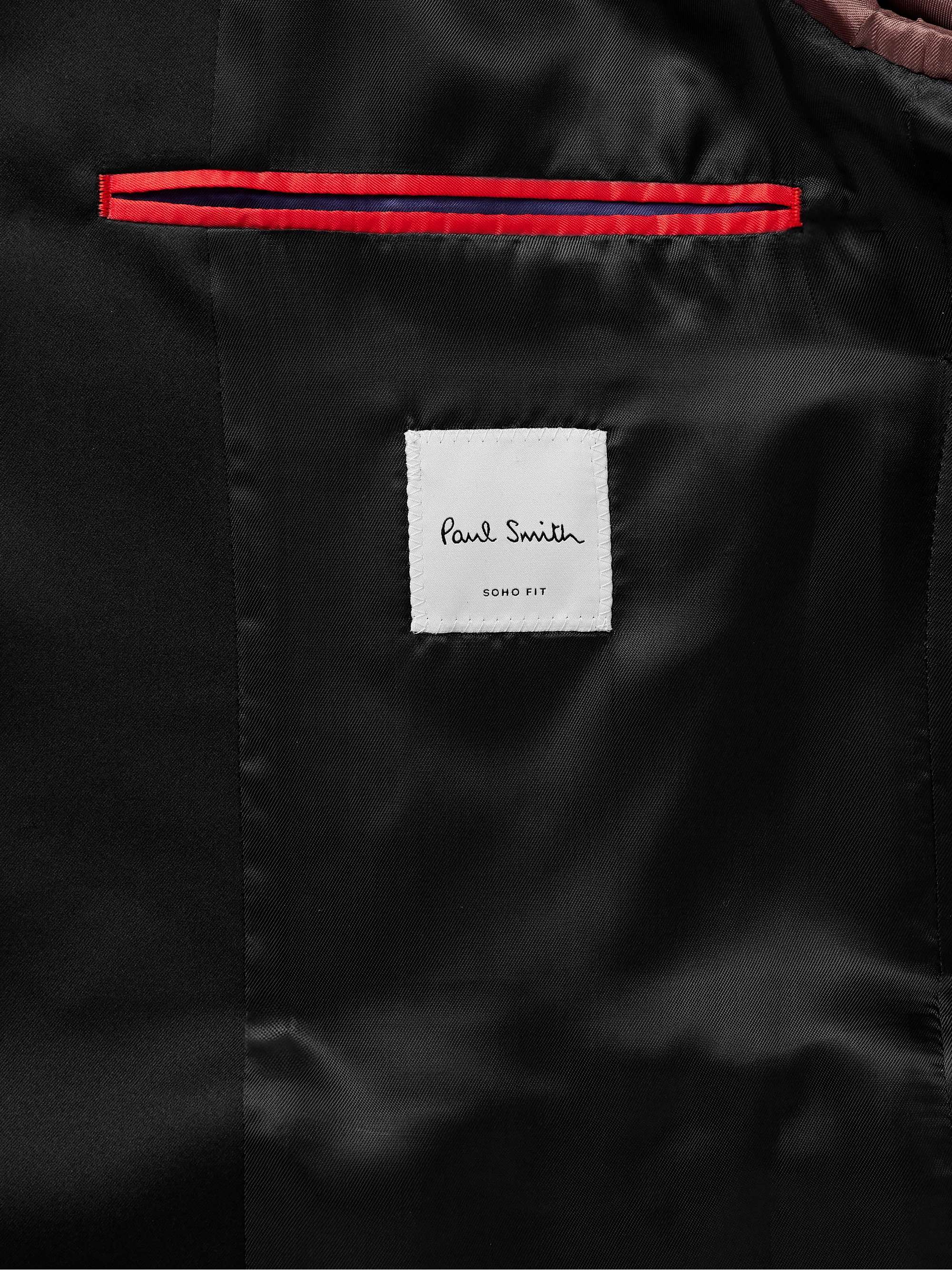 Slim-Fit Satin-Trimmed Cotton-Velvet Tuxedo Jacket view