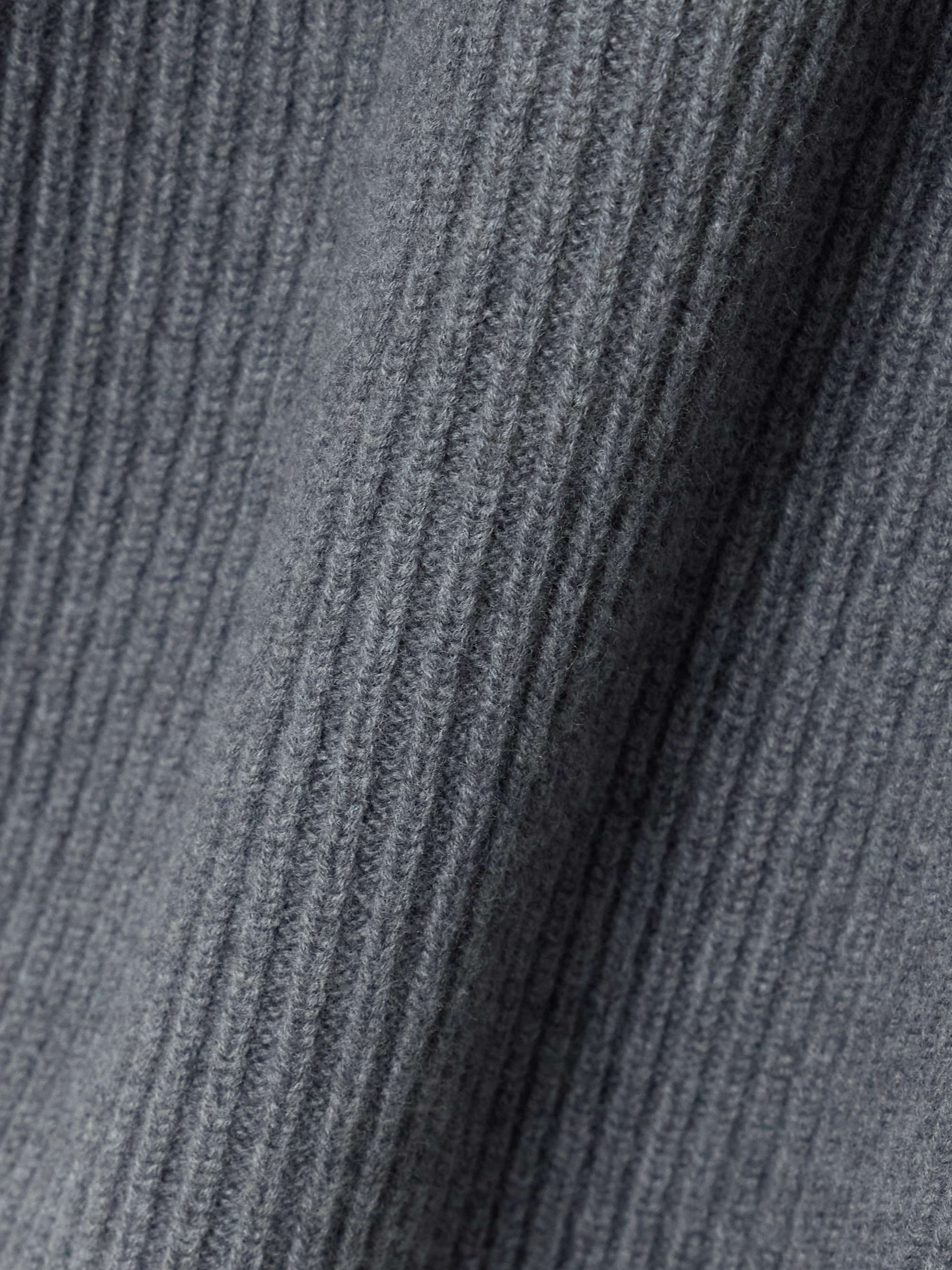Embroidered wool sweater view