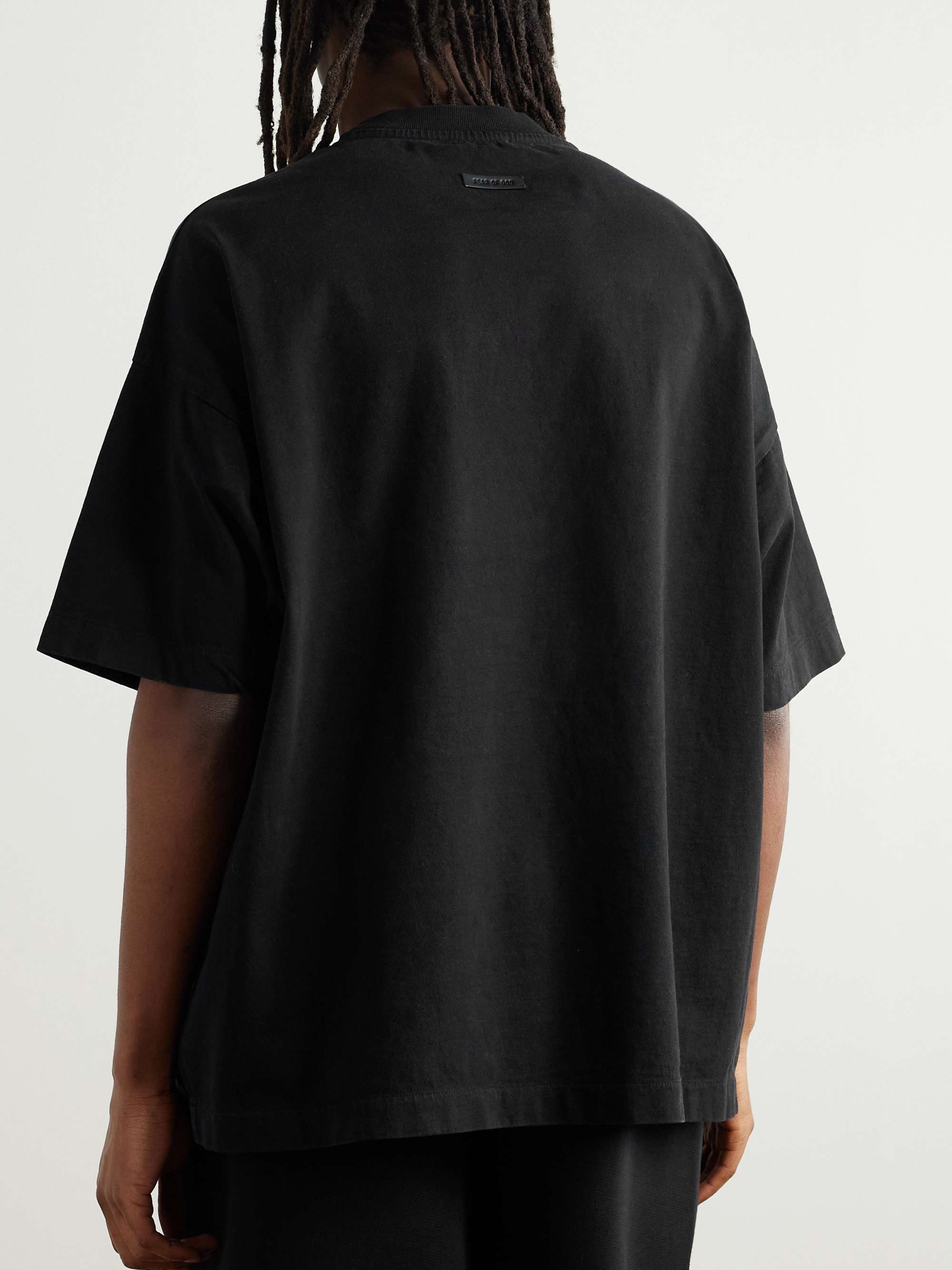 Eternal Oversized Logo-Detailed Cotton-Jersey T-Shirt view