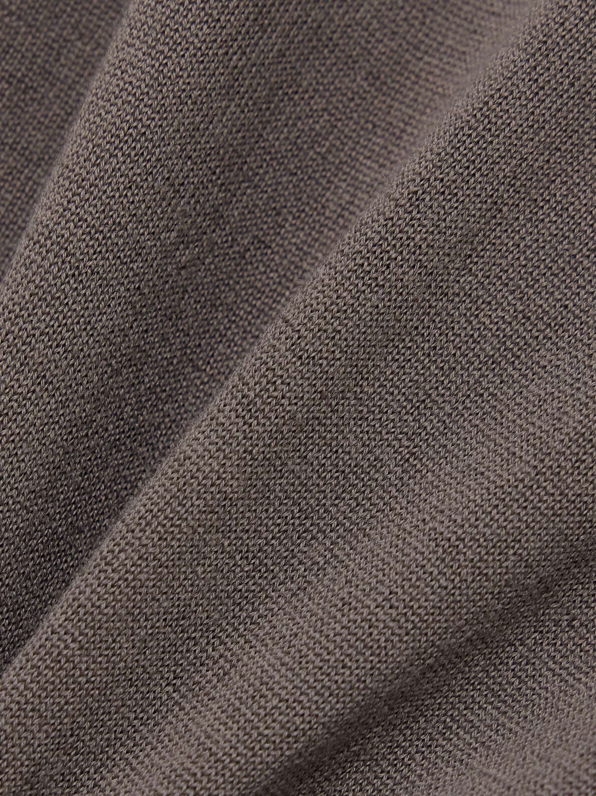 Maglia asymmetric wool top view