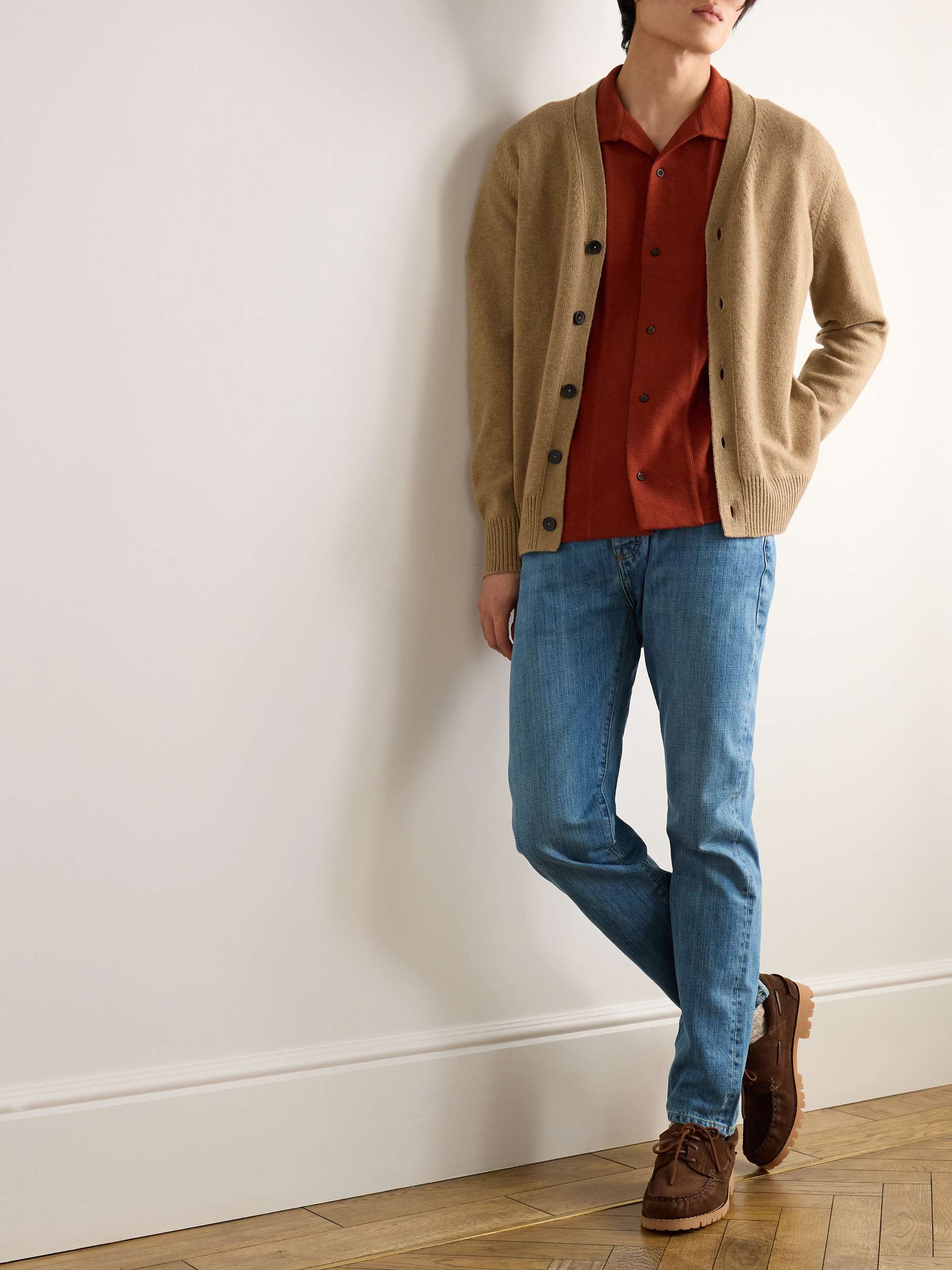 Slim-Fit Organic Selvedge Jeans view