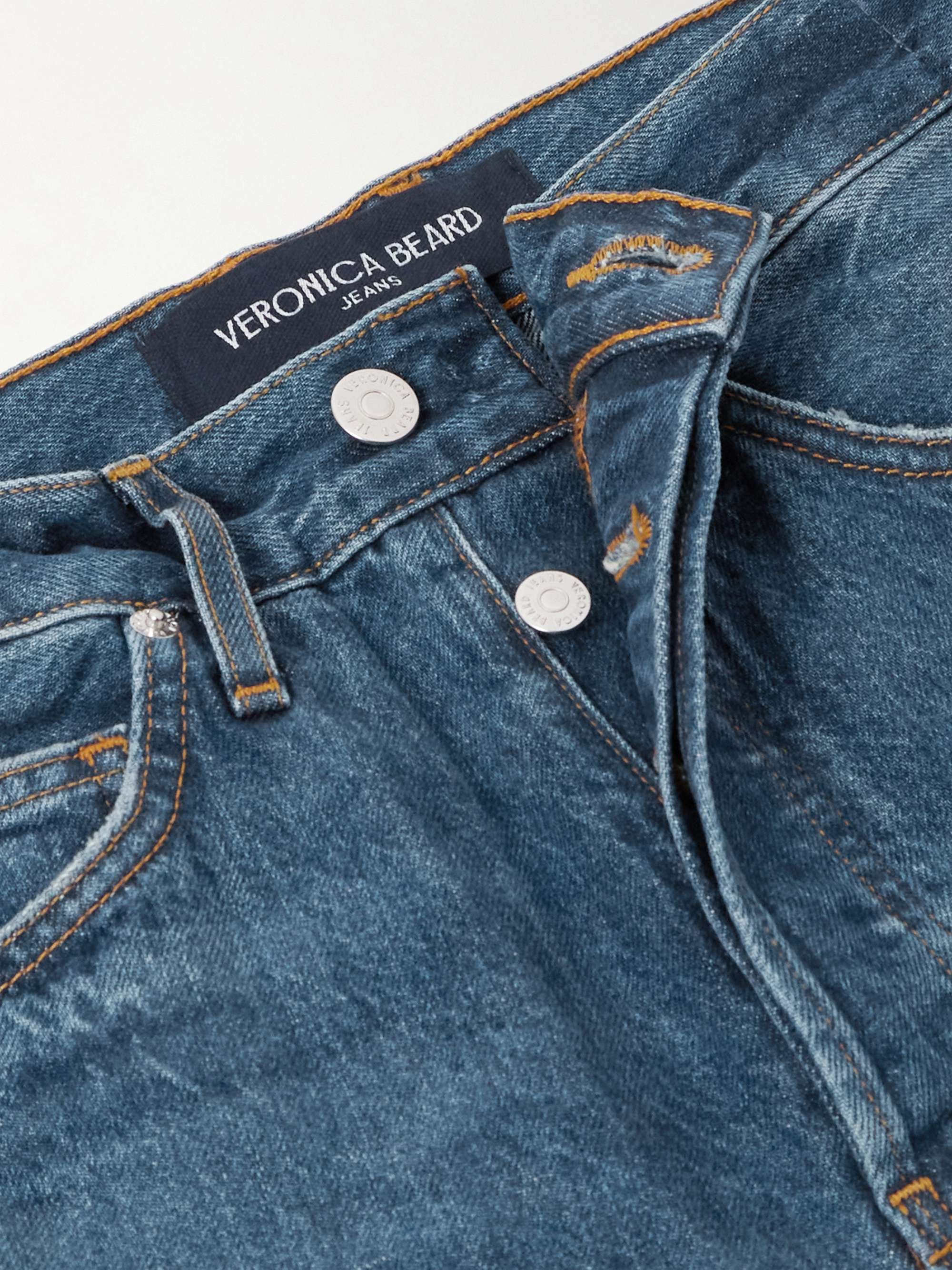Ryder high-rise barrel-leg jeans view
