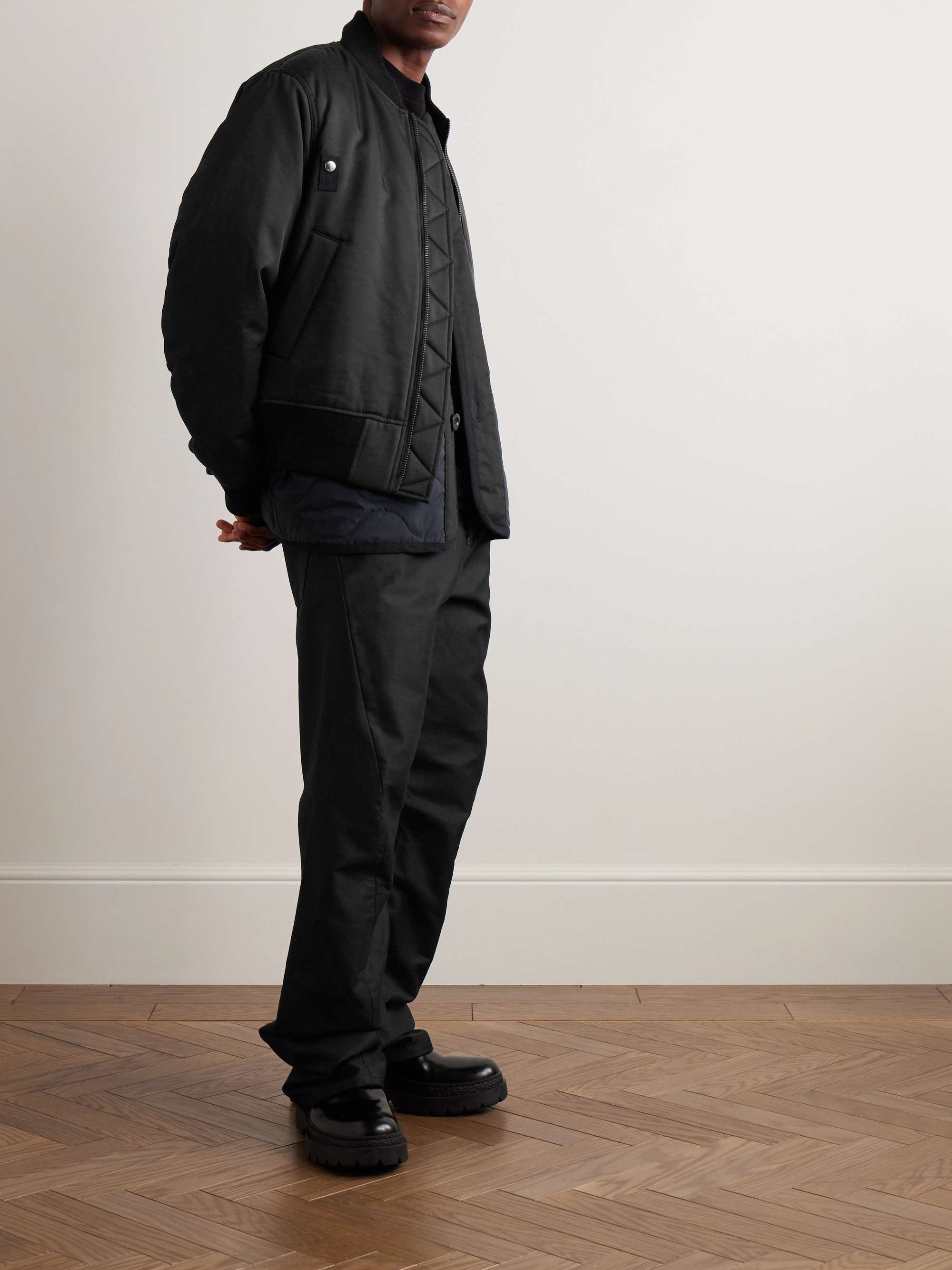 + Spiewak Layered Titan Cloth Twill and Ripstop Bomber Jacket view