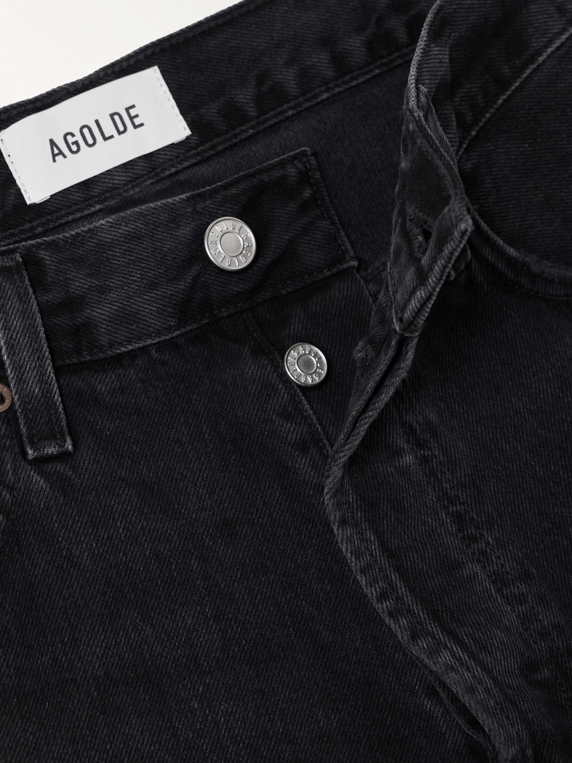 Indra distressed denim shorts view