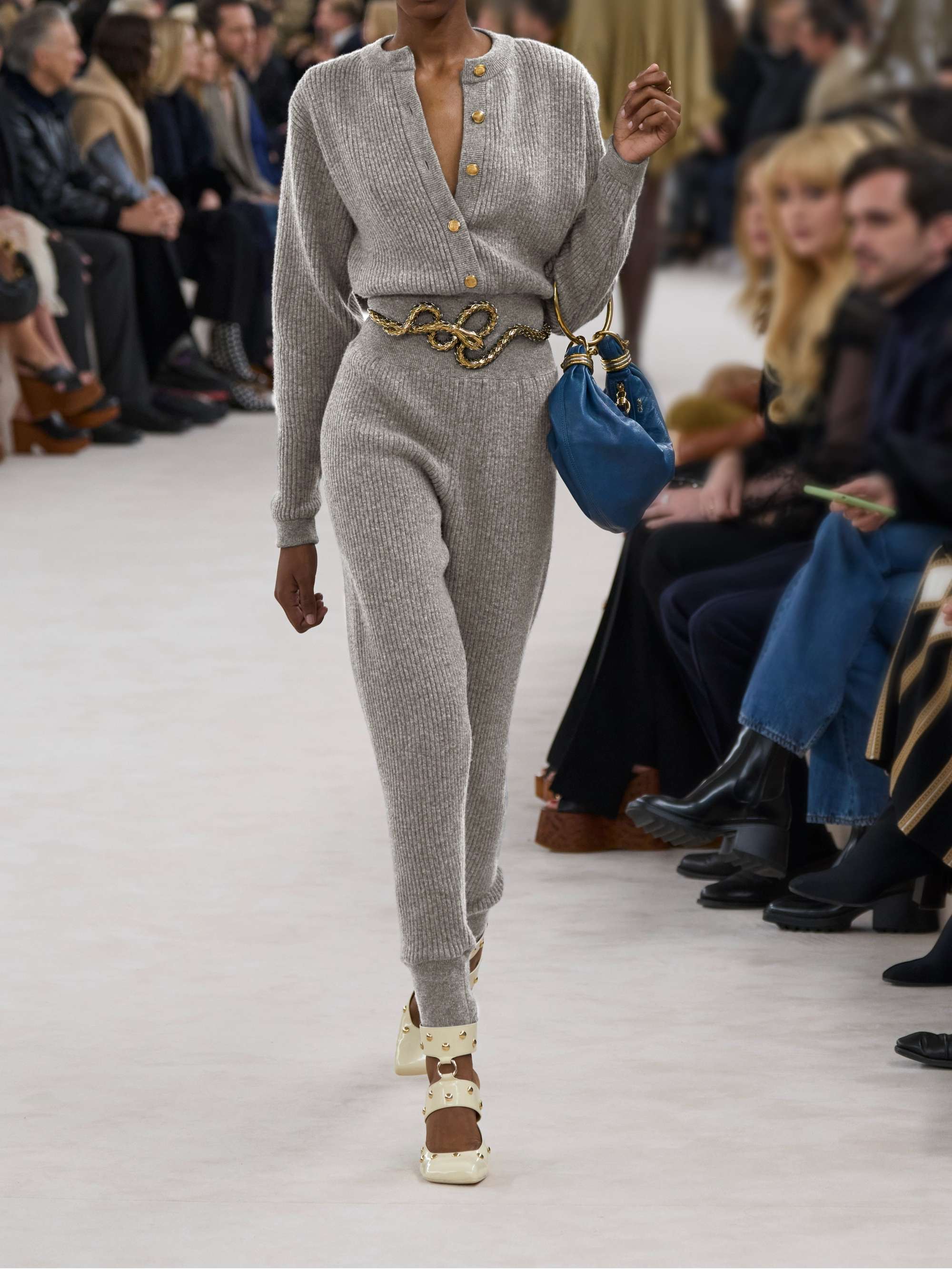 Ribbed wool-blend jumpsuit view