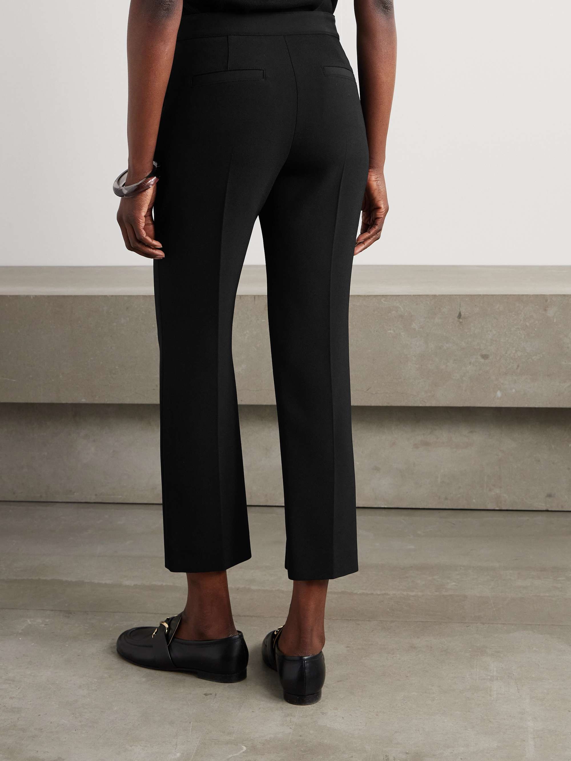 Alexia twill straight-leg pants view