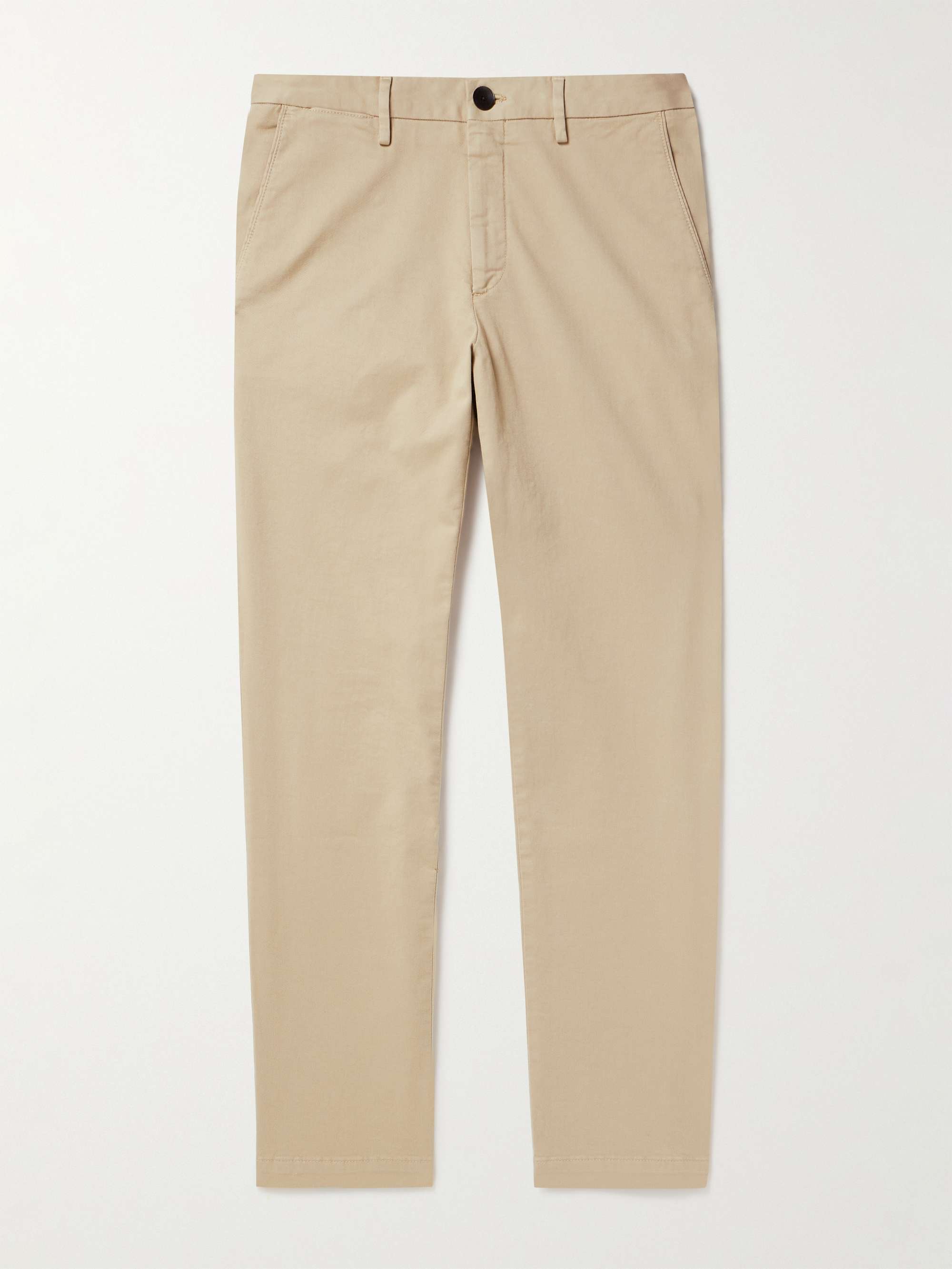 Samuel Straight-Leg Cotton-Blend Twill Chinos view