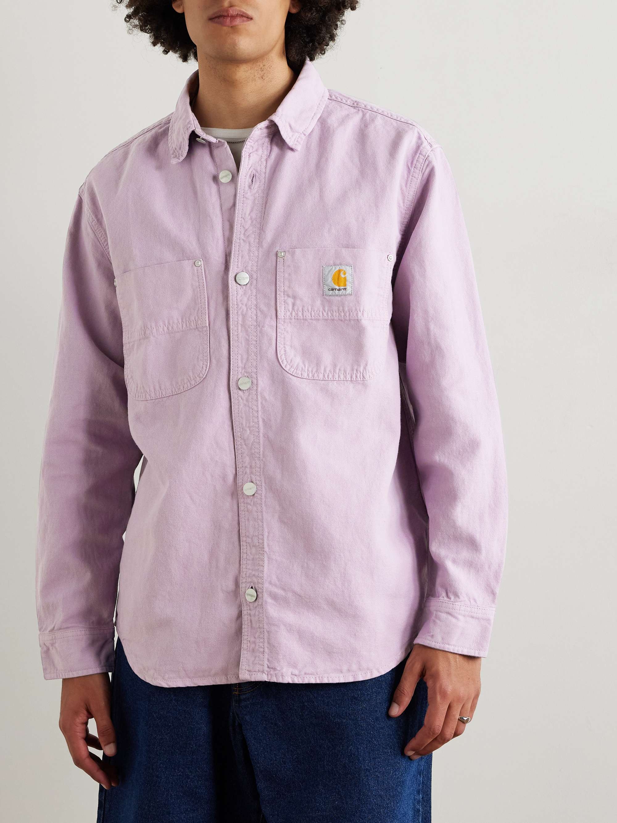 Walter Cotton and Linen-Blend Canvas Shirt Jacket view