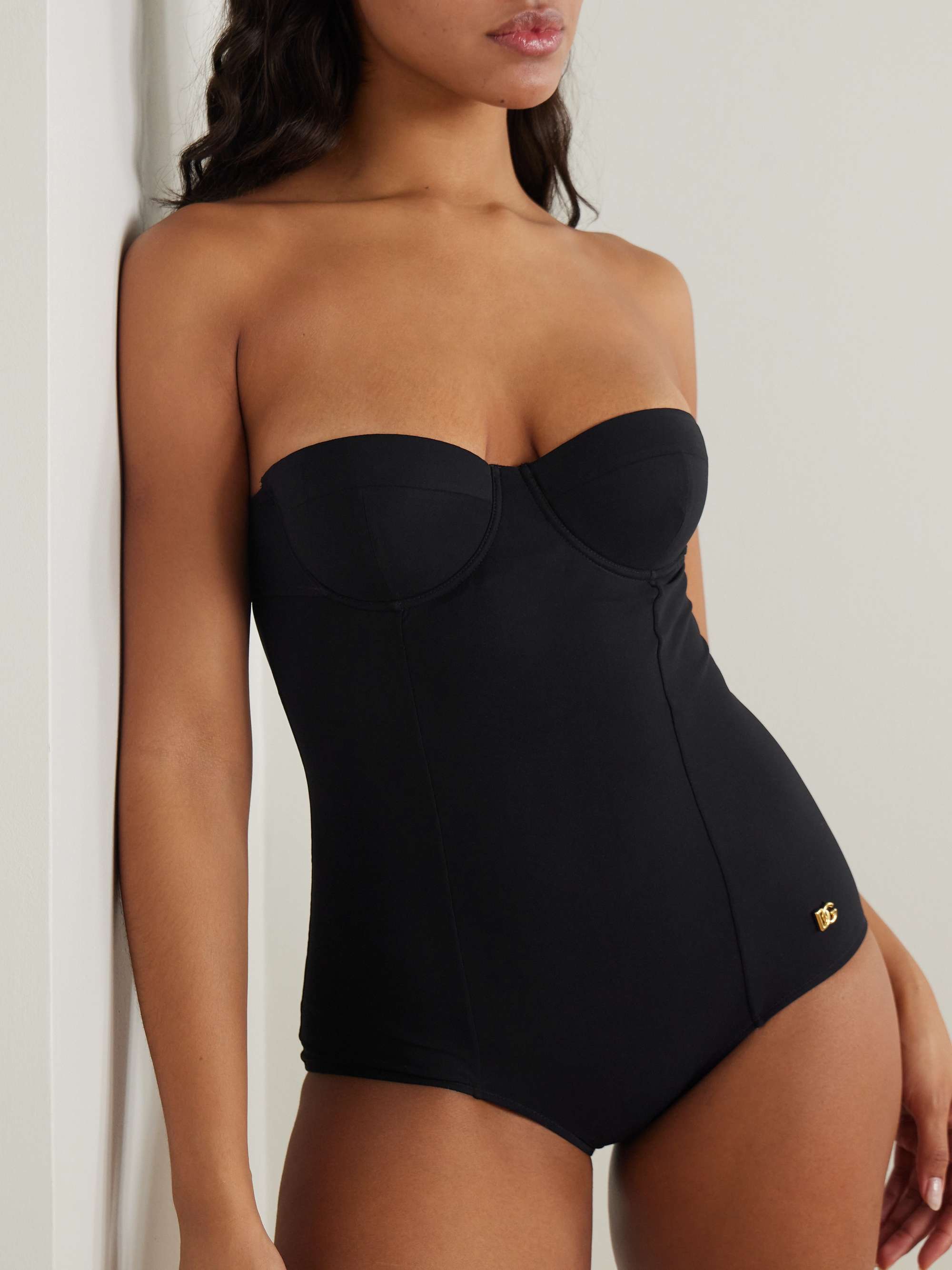 Cutout underwired swimsuit view