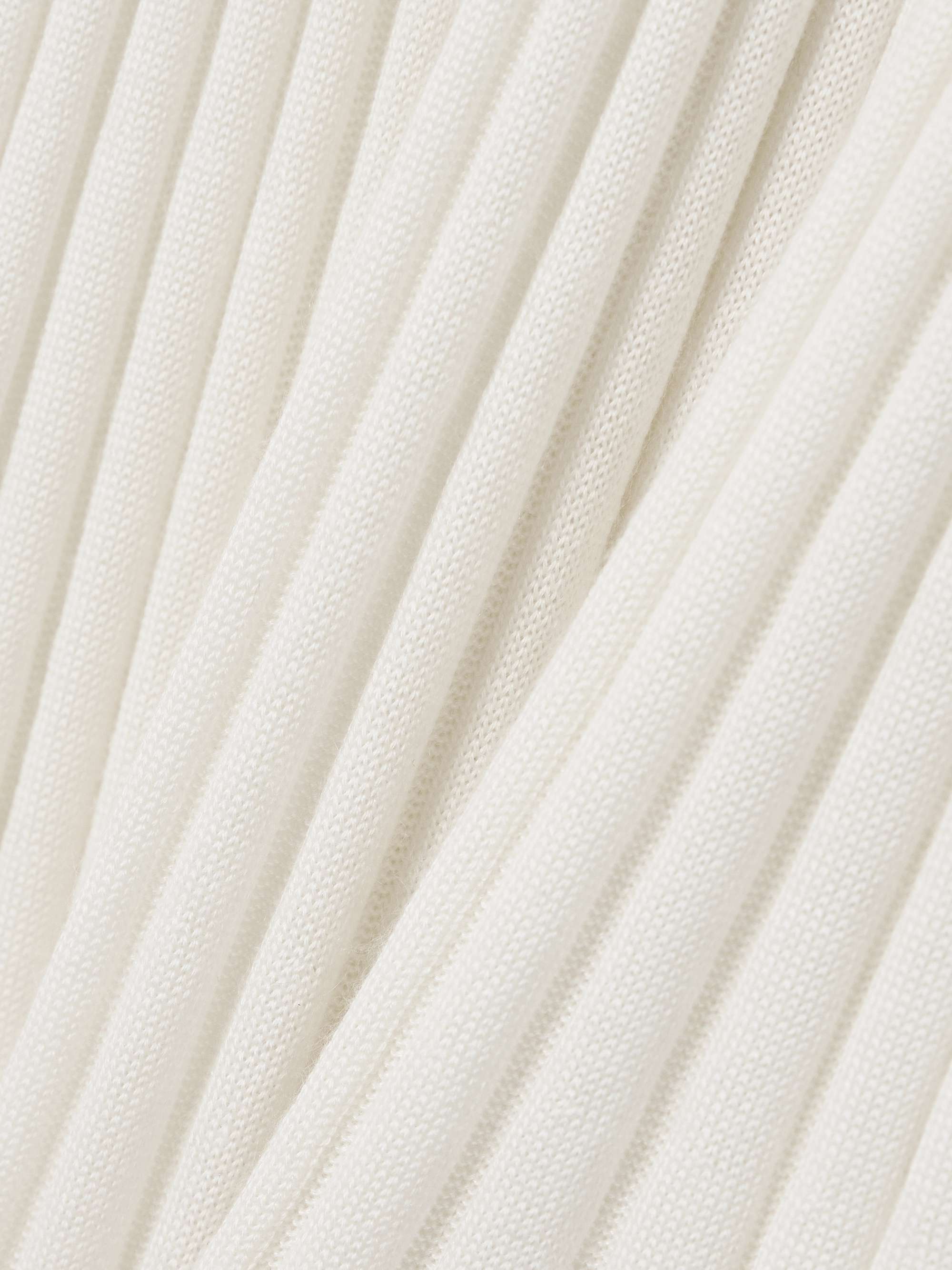 Ardor ribbed cashmere and silk-blend midi dress view