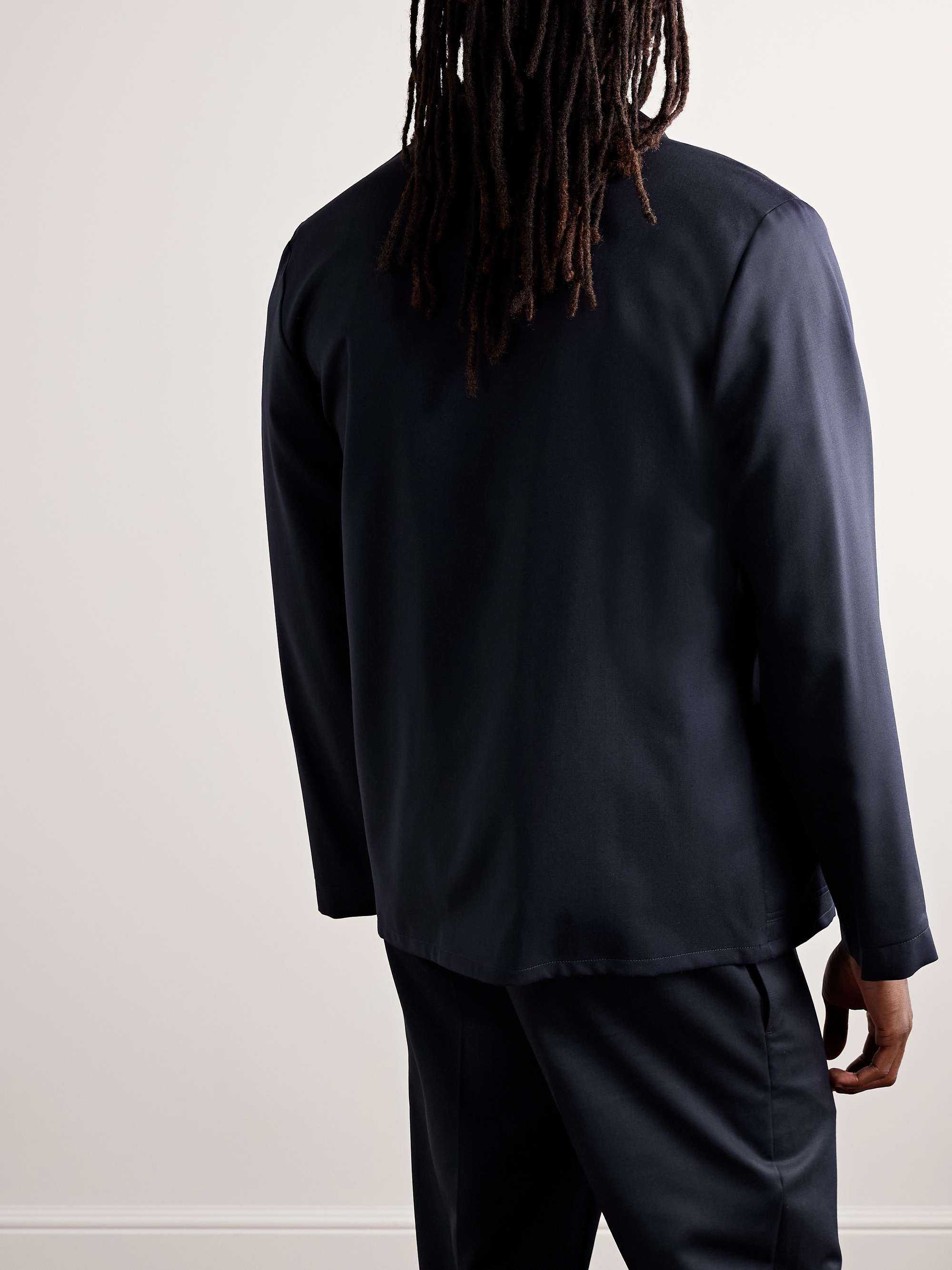 Kerlouan Wool-Twill Overshirt view