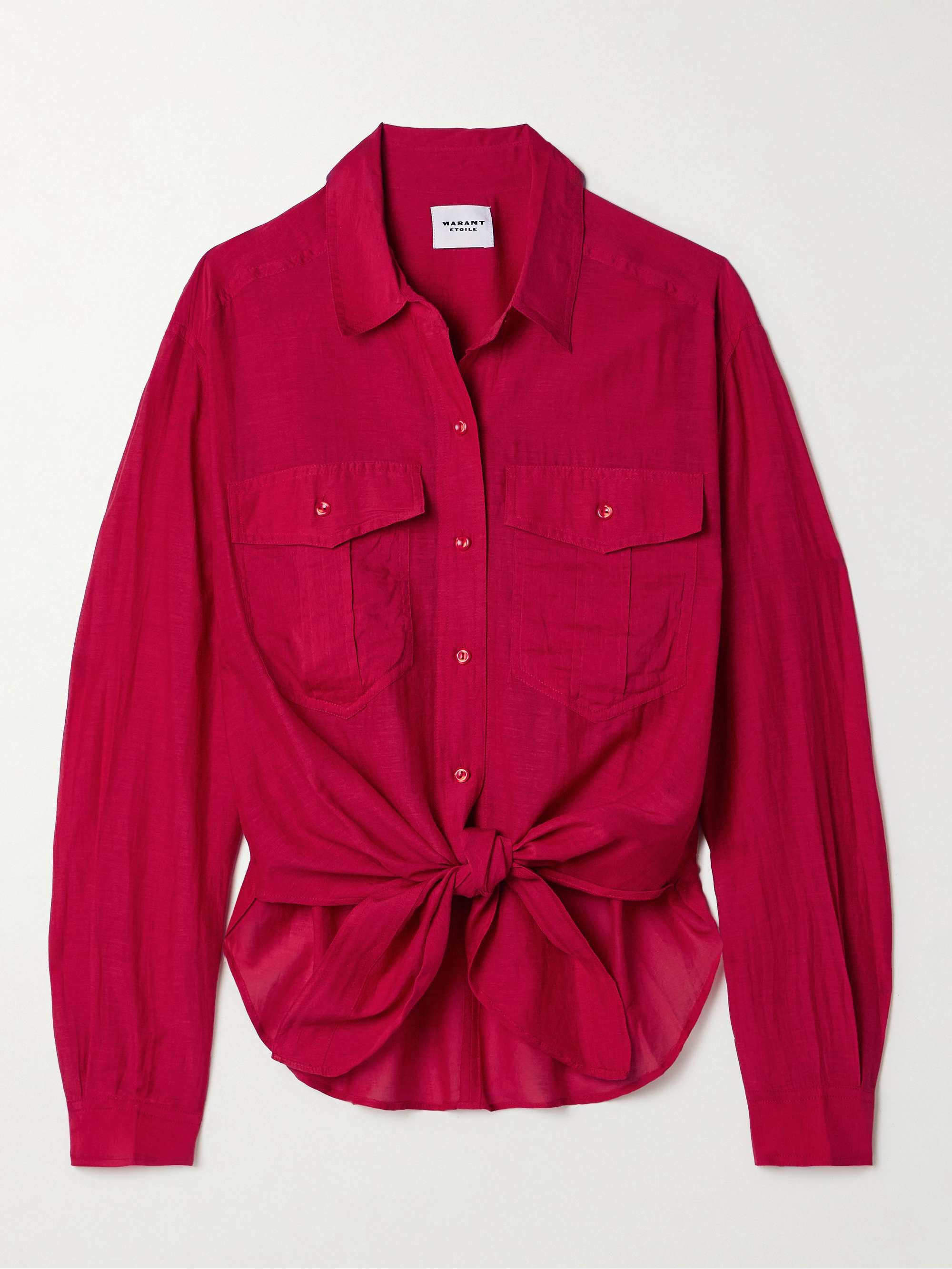 Nath organic cotton-blend voile shirt view