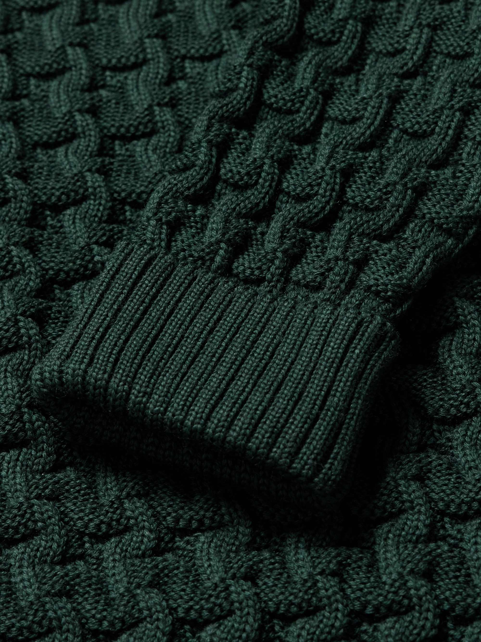 Stark Textured Virgin Wool Sweater view