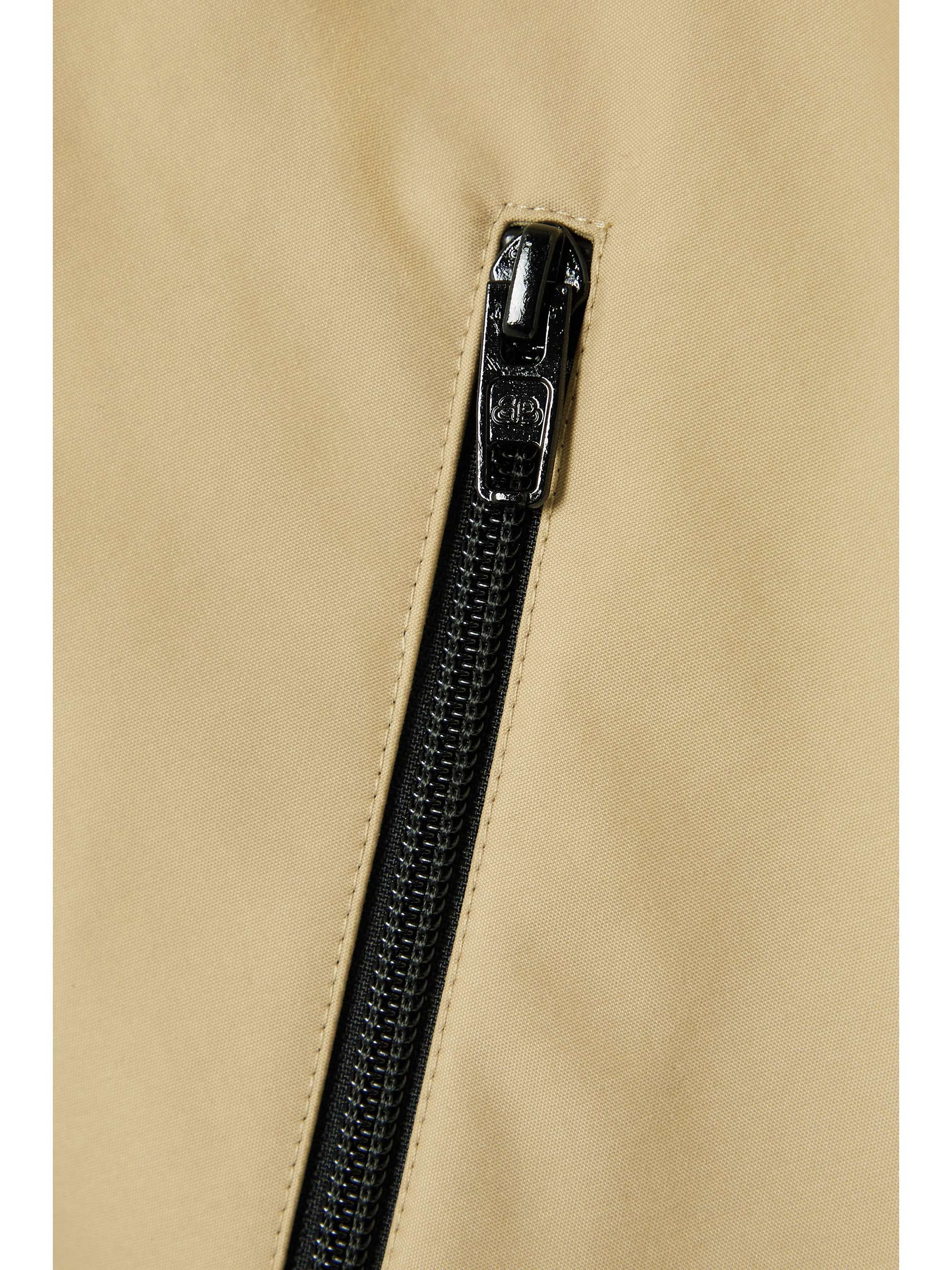 Hooded printed shell jacket view