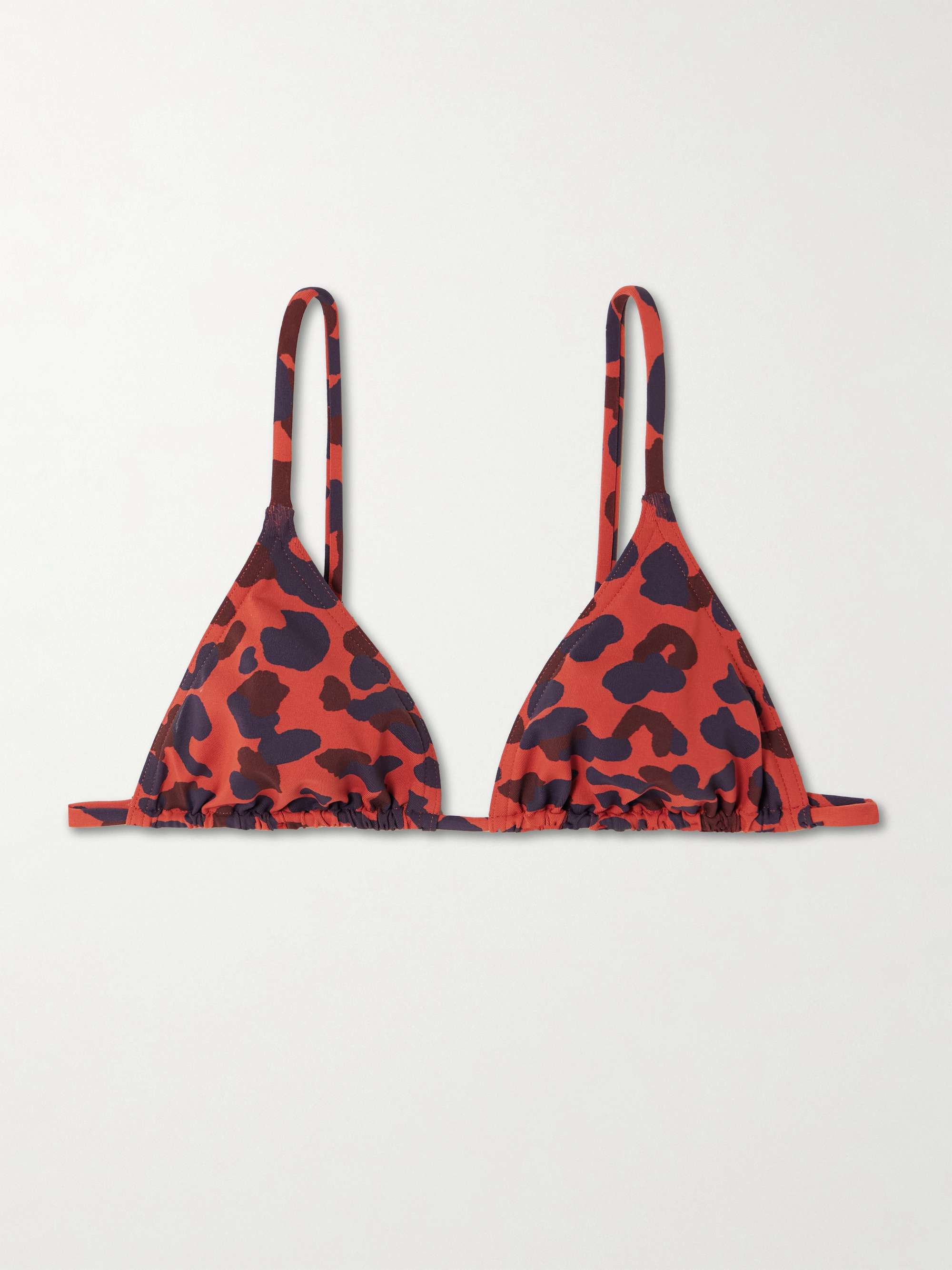 Cyprae printed bikini top view
