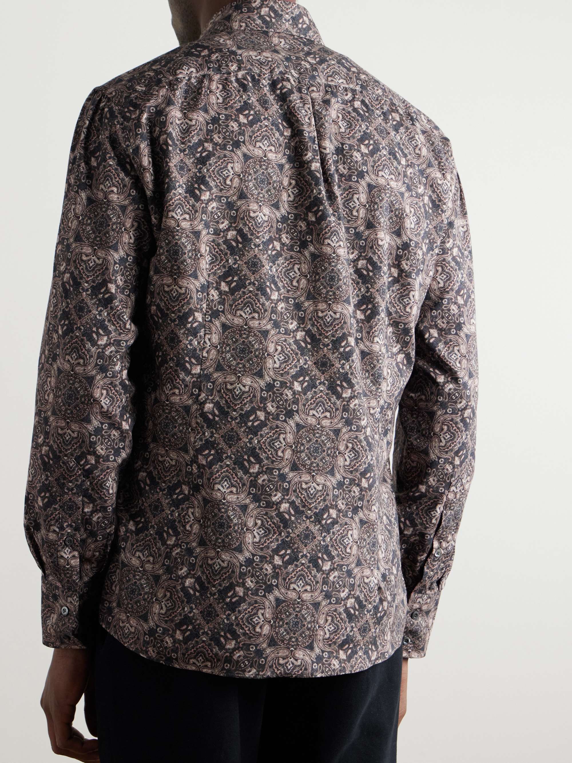 Paisley-Print Cotton Shirt view