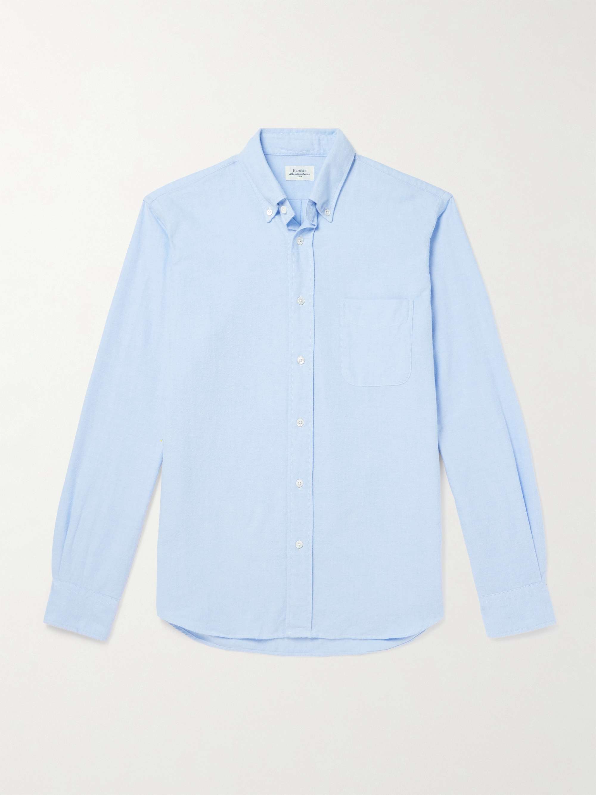 Pitt Button-Down Collar Cotton Oxford Shirt view