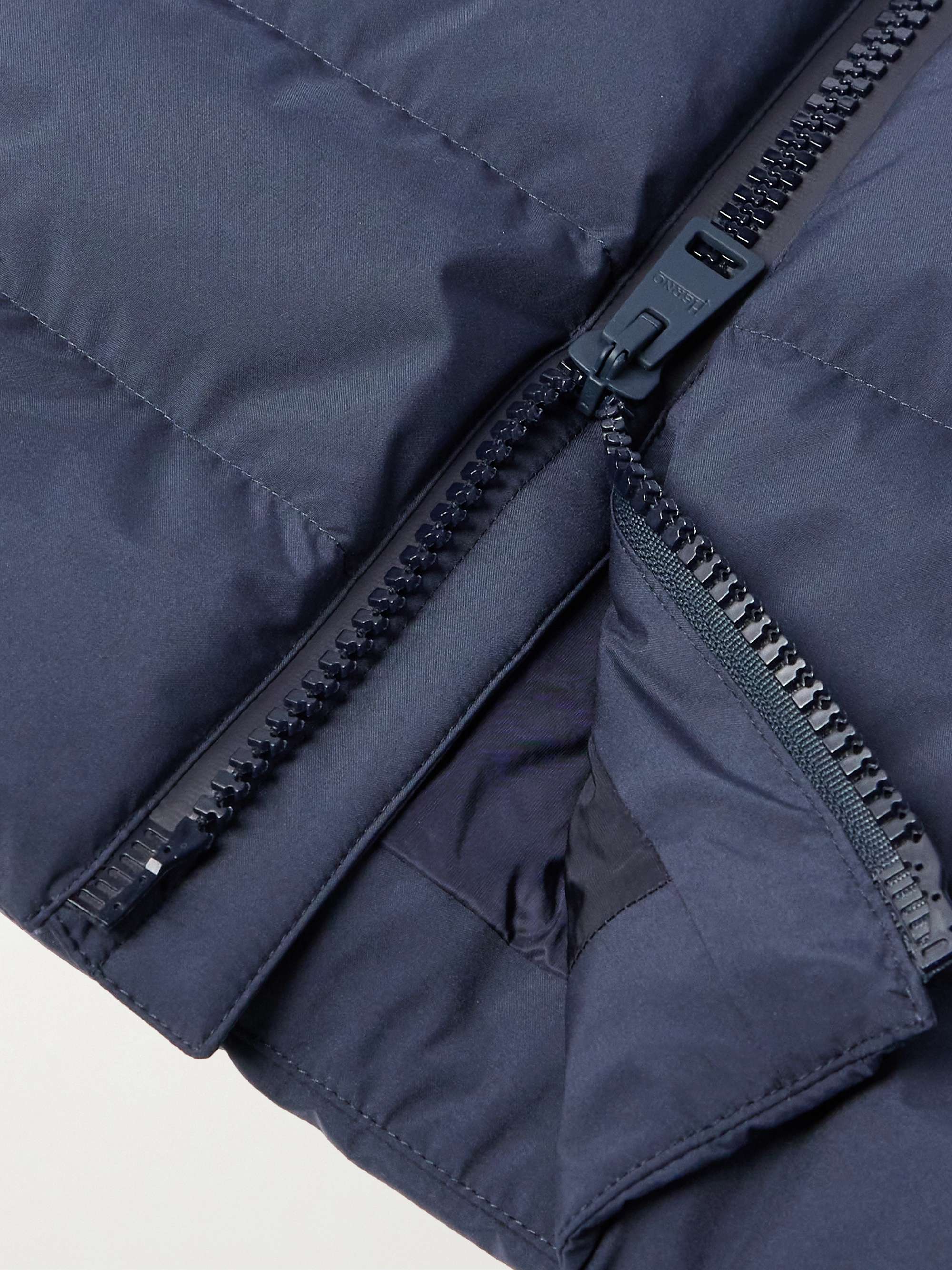 Laminar Quilted GORE‑TEX INFINIUM™ WINDSTOPPER® Hooded Down Jacket view