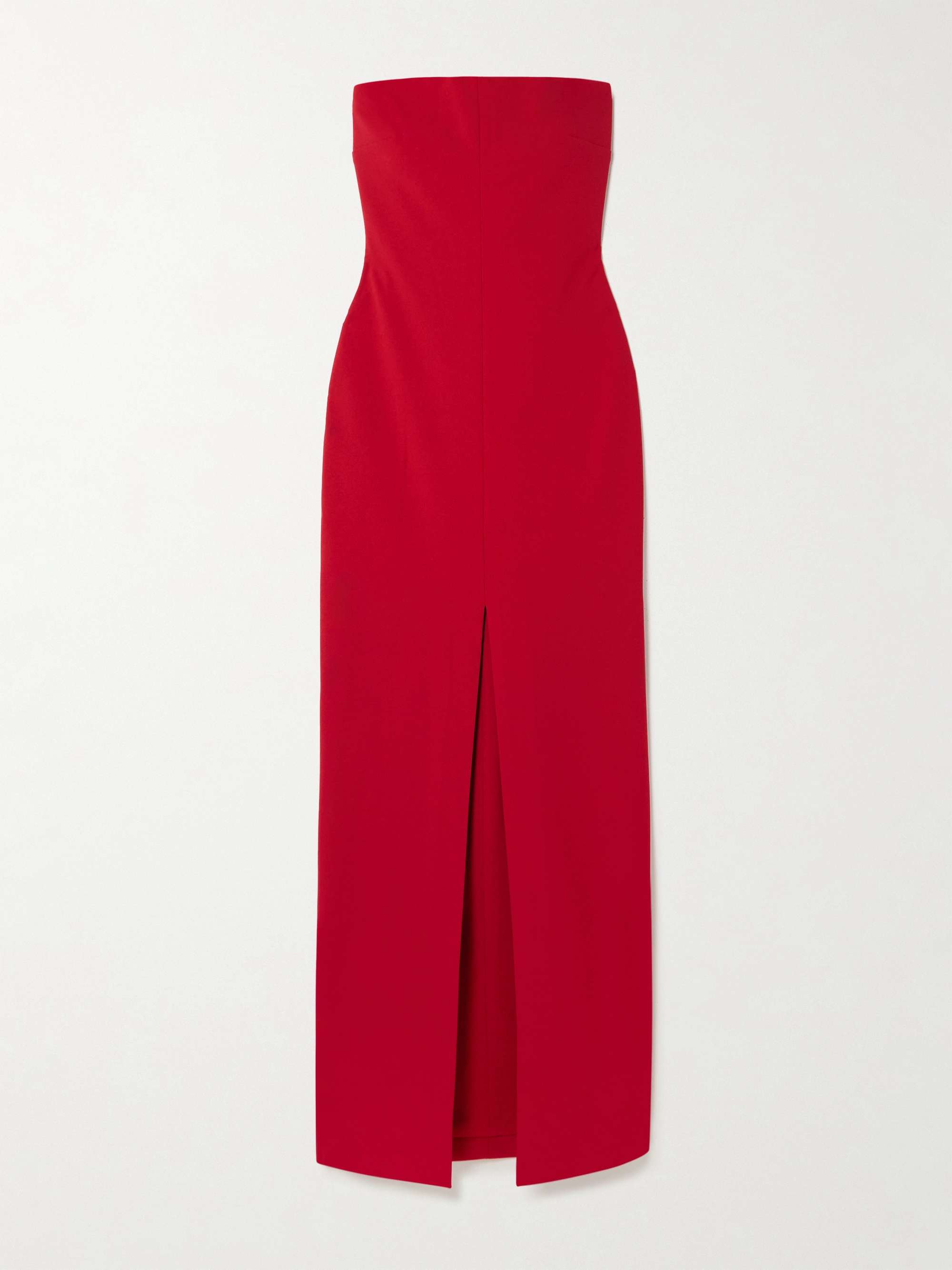 Bysha strapless stretch-crepe maxi dress view