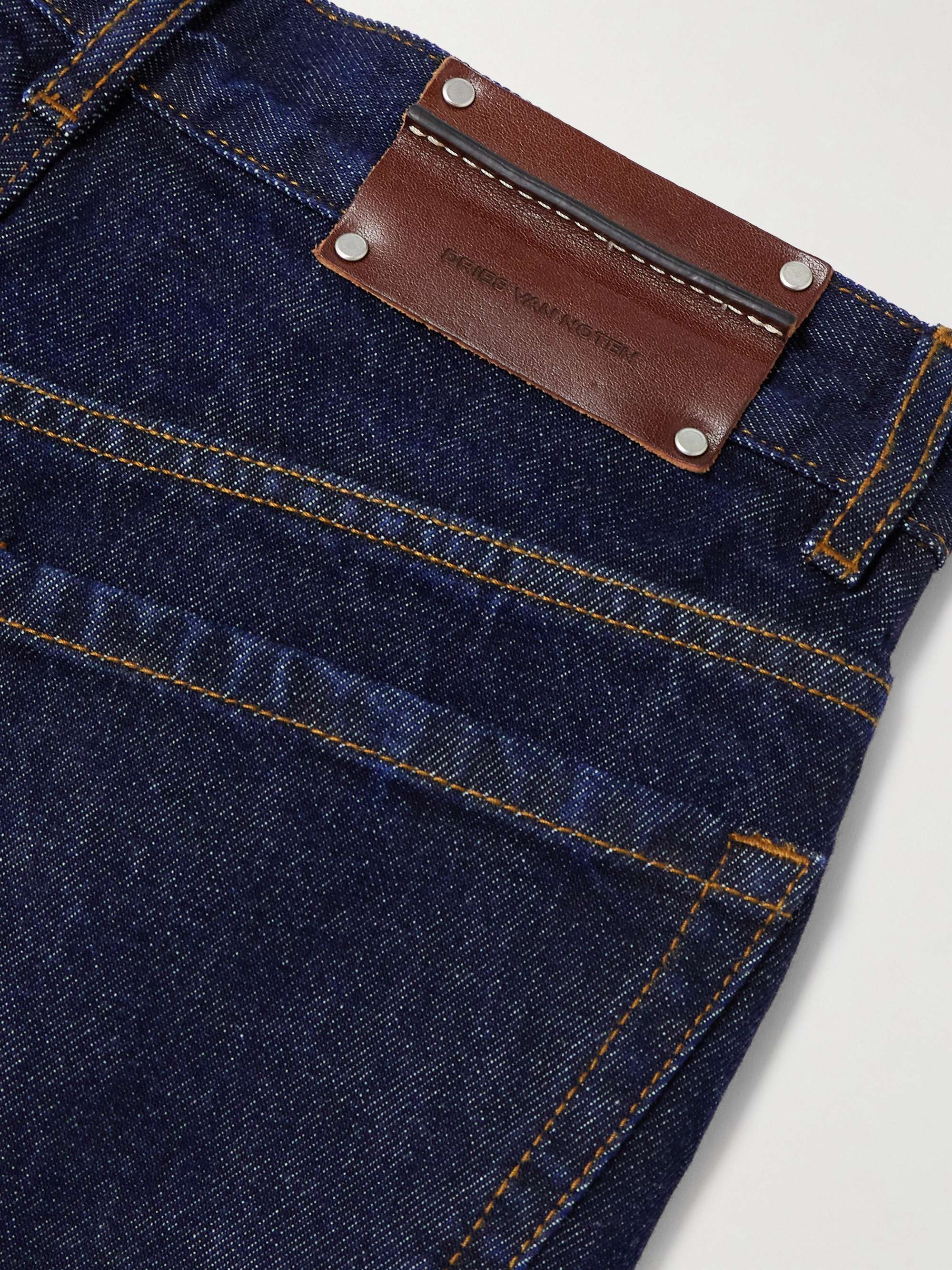 High-rise flared jeans view
