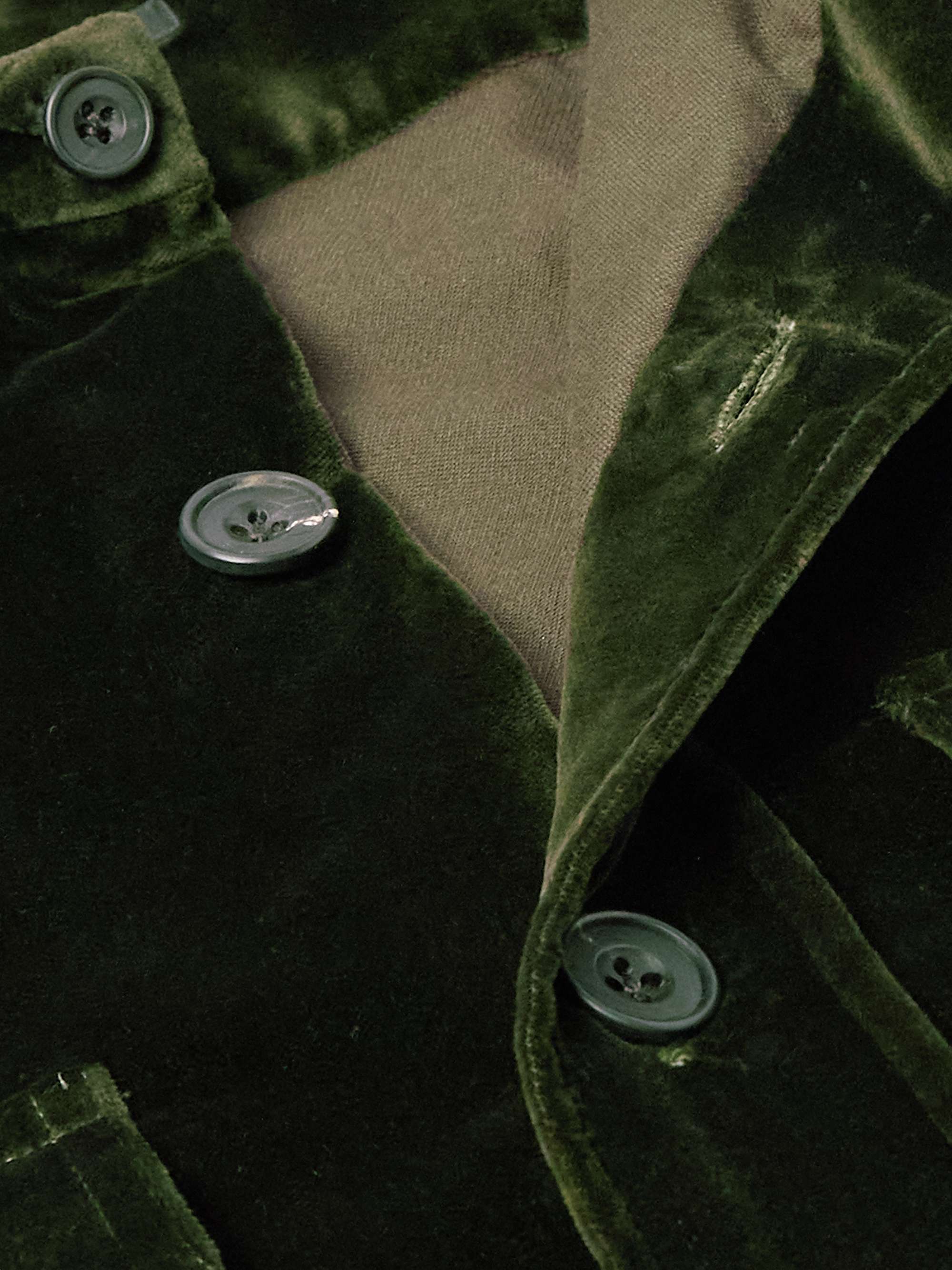 Sahariana Cotton-Velvet Jacket view