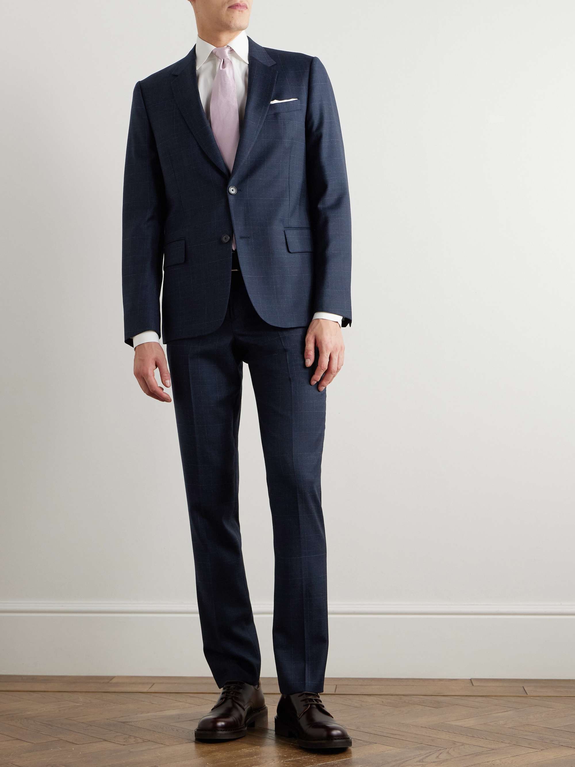 Soho Prince of Wales Checked Wool Suit Jacket view