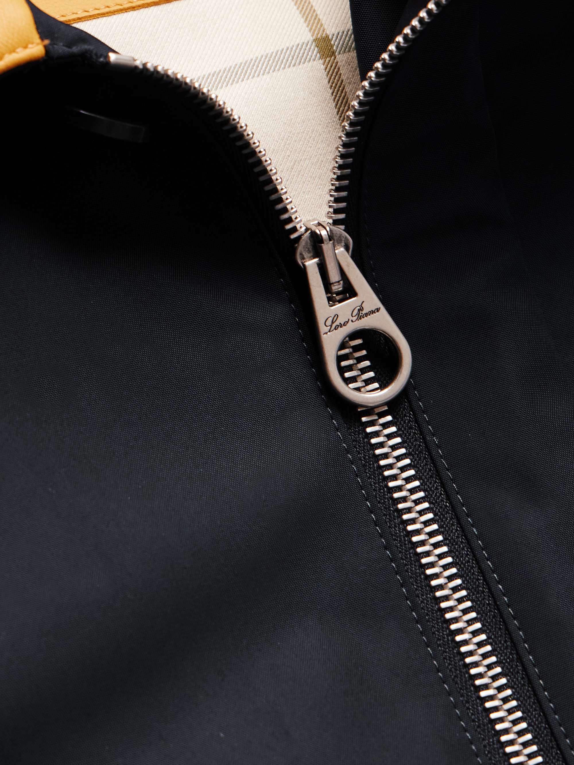Horsey Leather-Trimmed Storm System® Tech-Shell Field Jacket view
